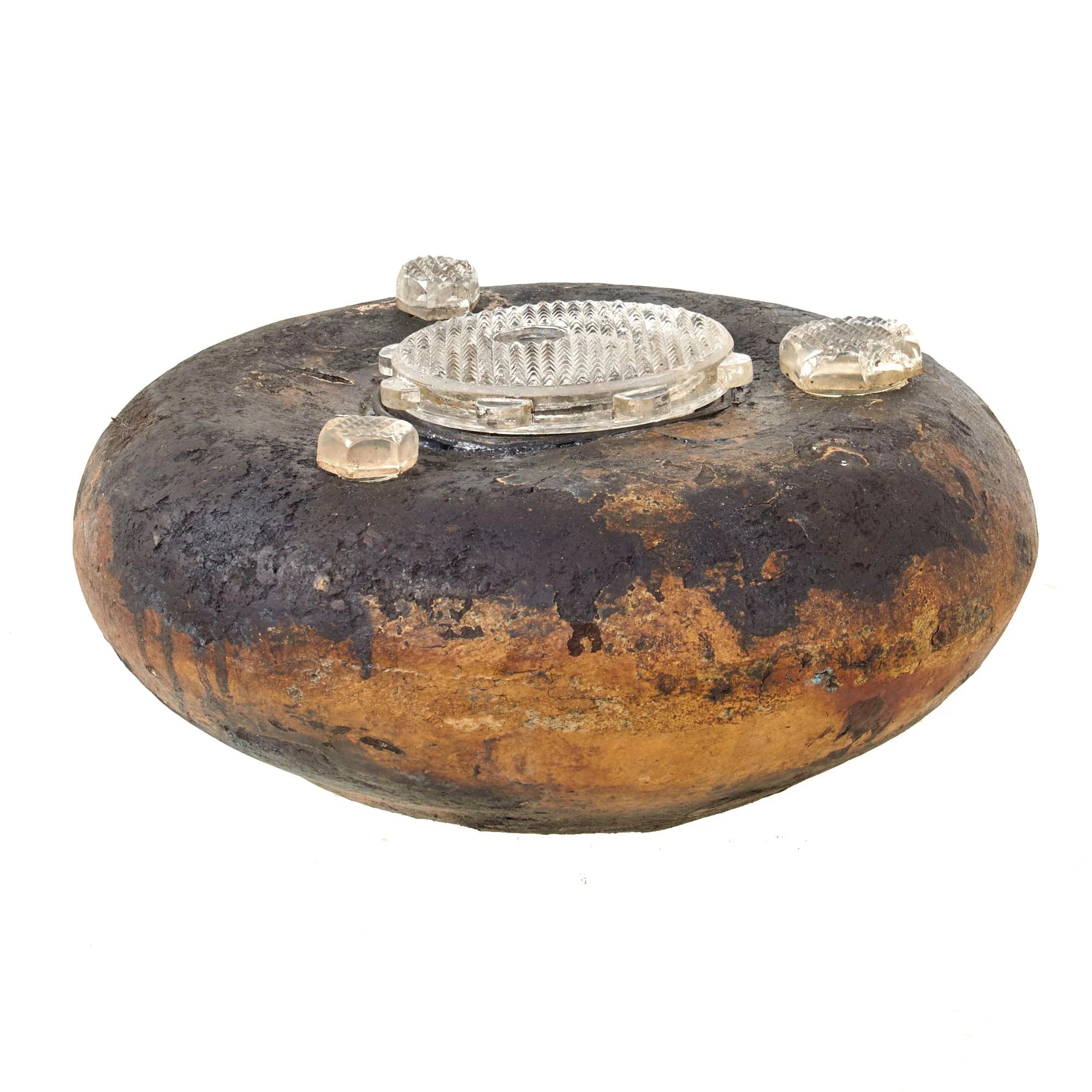 Original German WWII Incredibly Rare Inert Wehrmacht Topfmine A4531 Anti-Tank Landmine — image 5