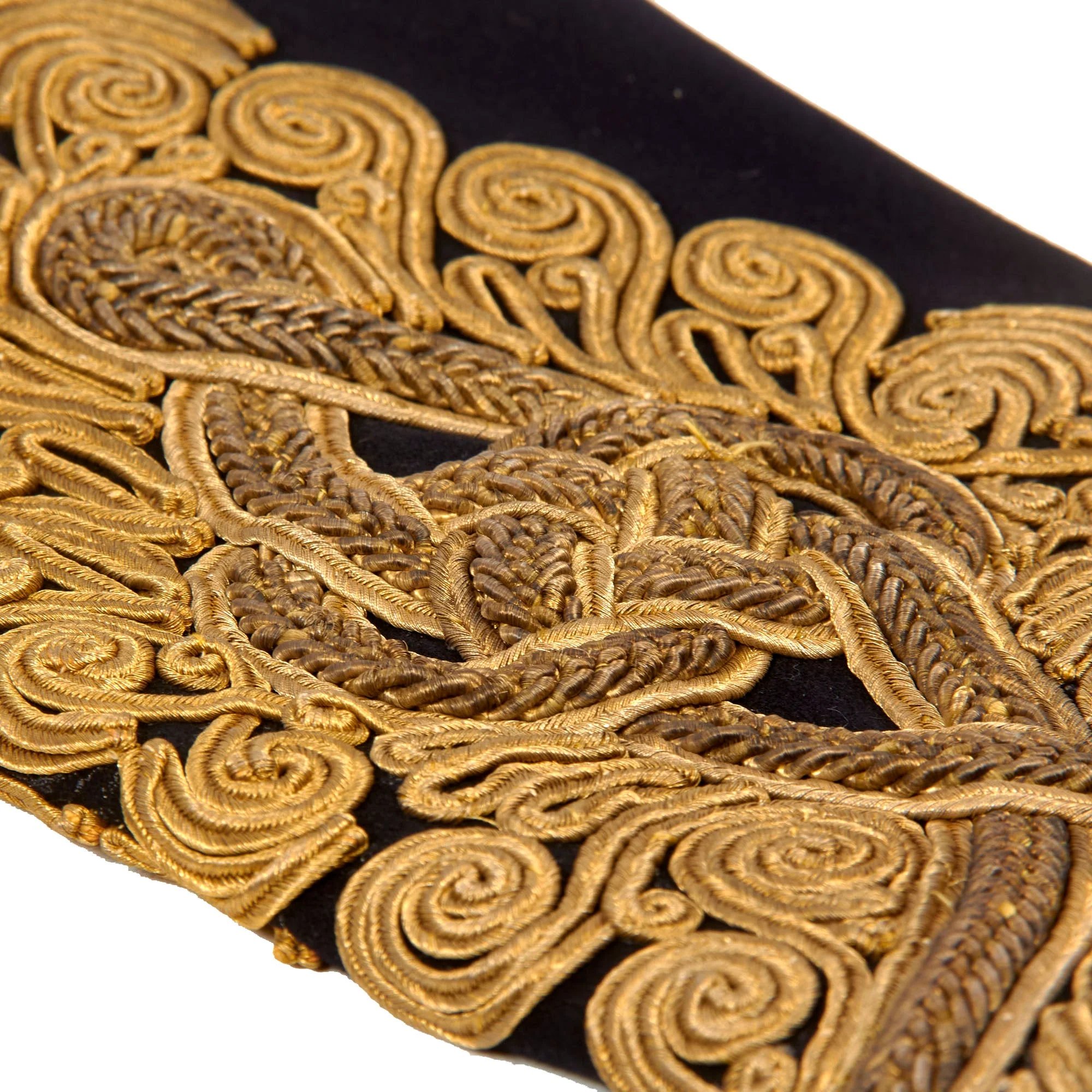 Original British Victorian 19th Royal Hussars (Queen Alexandra's Own) Major Officer's Busby & Full Dress Tunic Uniform Grouping with Sterling Silver Pouch Belt & Officer's Mess Waistcoat — image 39