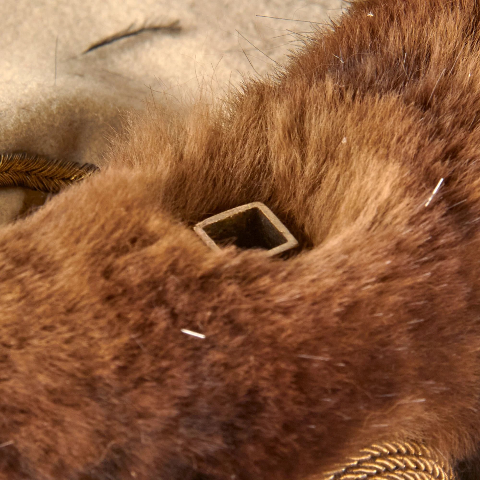 Original British Victorian 19th Royal Hussars (Queen Alexandra's Own) Major Officer's Busby & Full Dress Tunic Uniform Grouping with Sterling Silver Pouch Belt & Officer's Mess Waistcoat — image 49