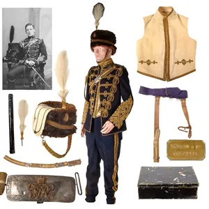 Original British Victorian 19th Royal Hussars (Queen Alexandra's Own) Major …