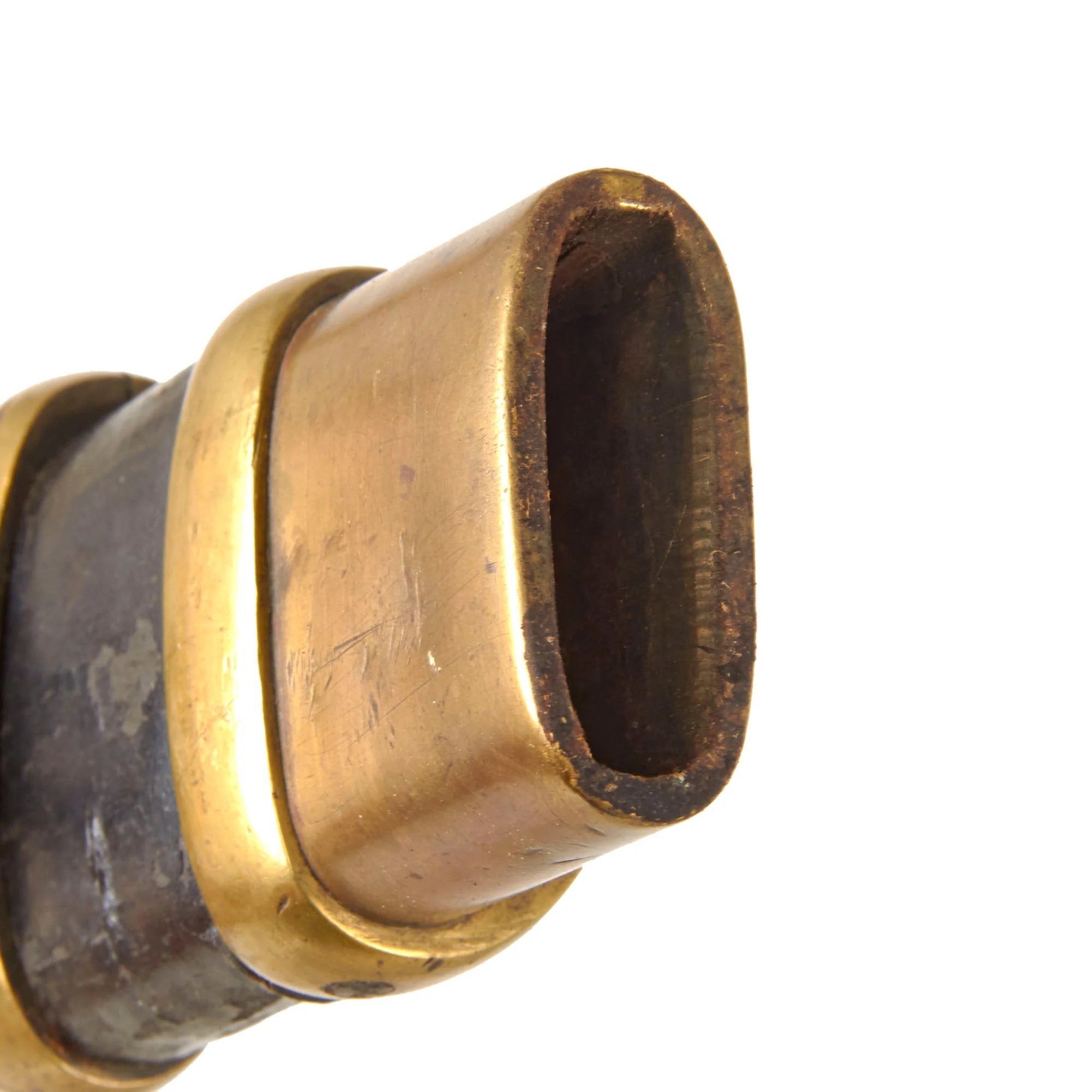 Original Imperial Russian WWI Era Model 1881 Dragoon Shashka Sword Dated 1884 with Scabbard Made to Fit Mosin Bayonet — image 12