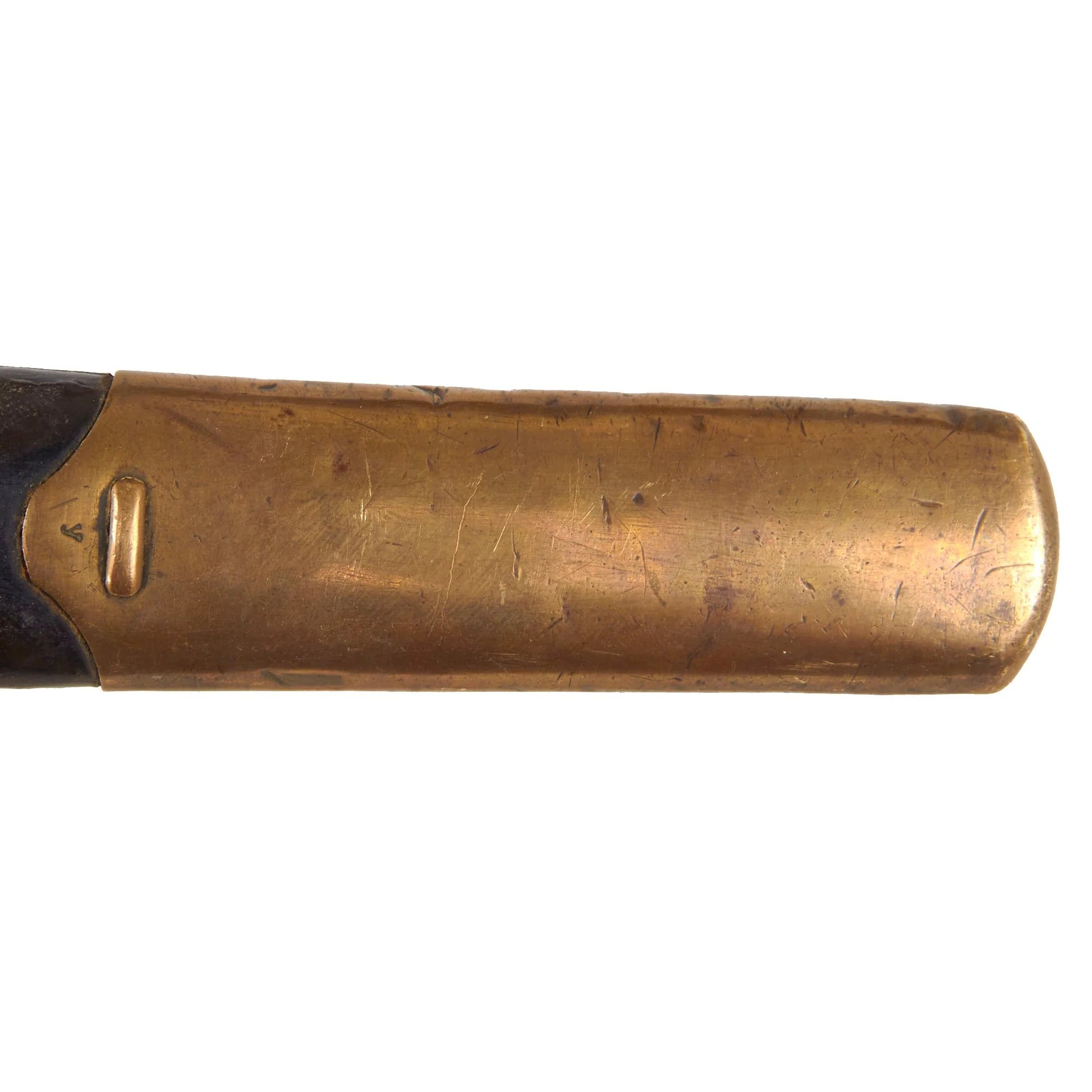 Original Imperial Russian WWI Era Model 1881 Dragoon Shashka Sword Dated 1884 with Scabbard Made to Fit Mosin Bayonet — image 13