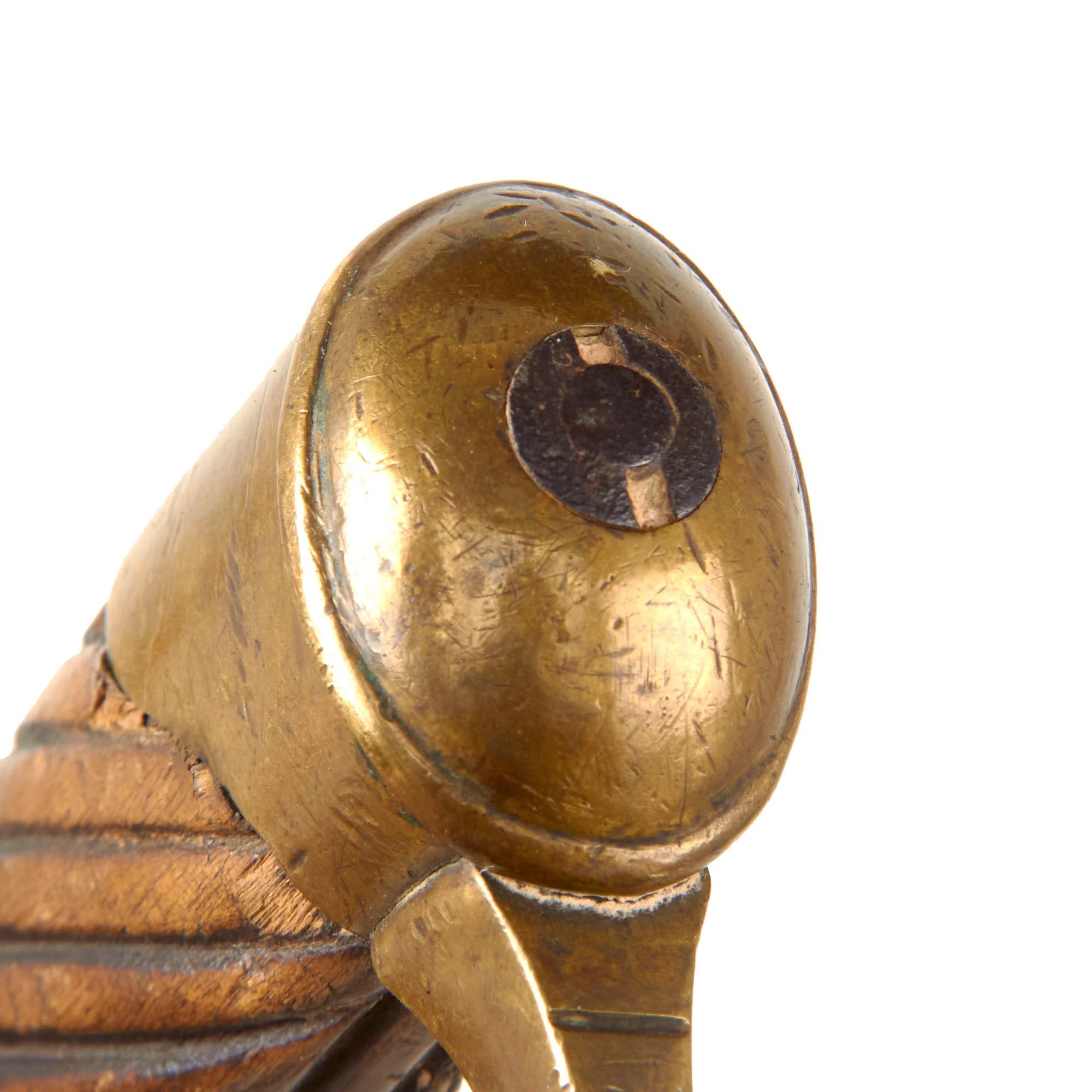 Original Imperial Russian WWI Era Model 1881 Dragoon Shashka Sword Dated 1884 with Scabbard Made to Fit Mosin Bayonet — image 7