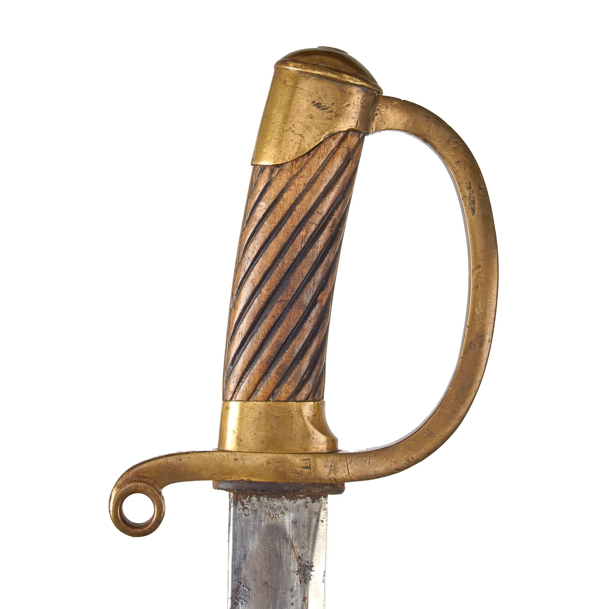 Original Imperial Russian WWI Era Model 1881 Dragoon Shashka Sword Dated 1884 with Scabbard Made to Fit Mosin Bayonet — image 8