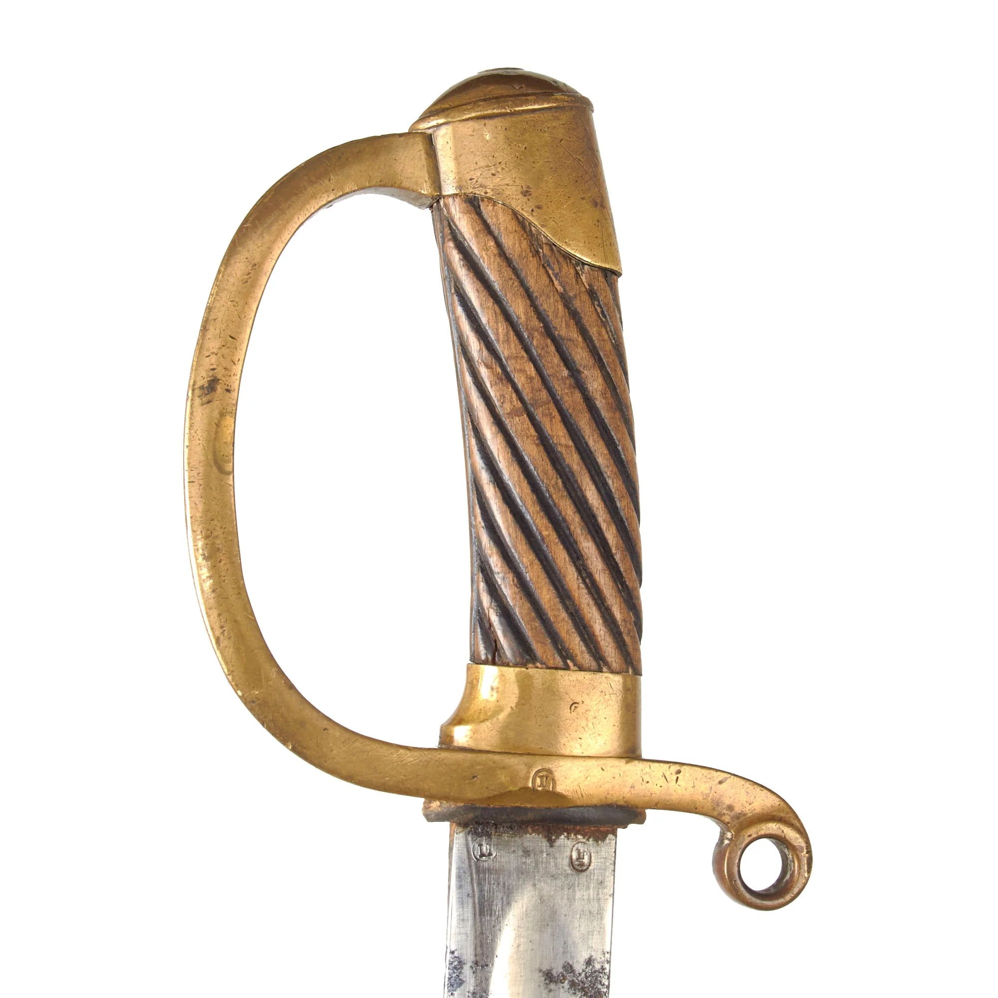 Original Imperial Russian WWI Era Model 1881 Dragoon Shashka Sword Dated 1884 with Scabbard Made to Fit Mosin Bayonet — image 9