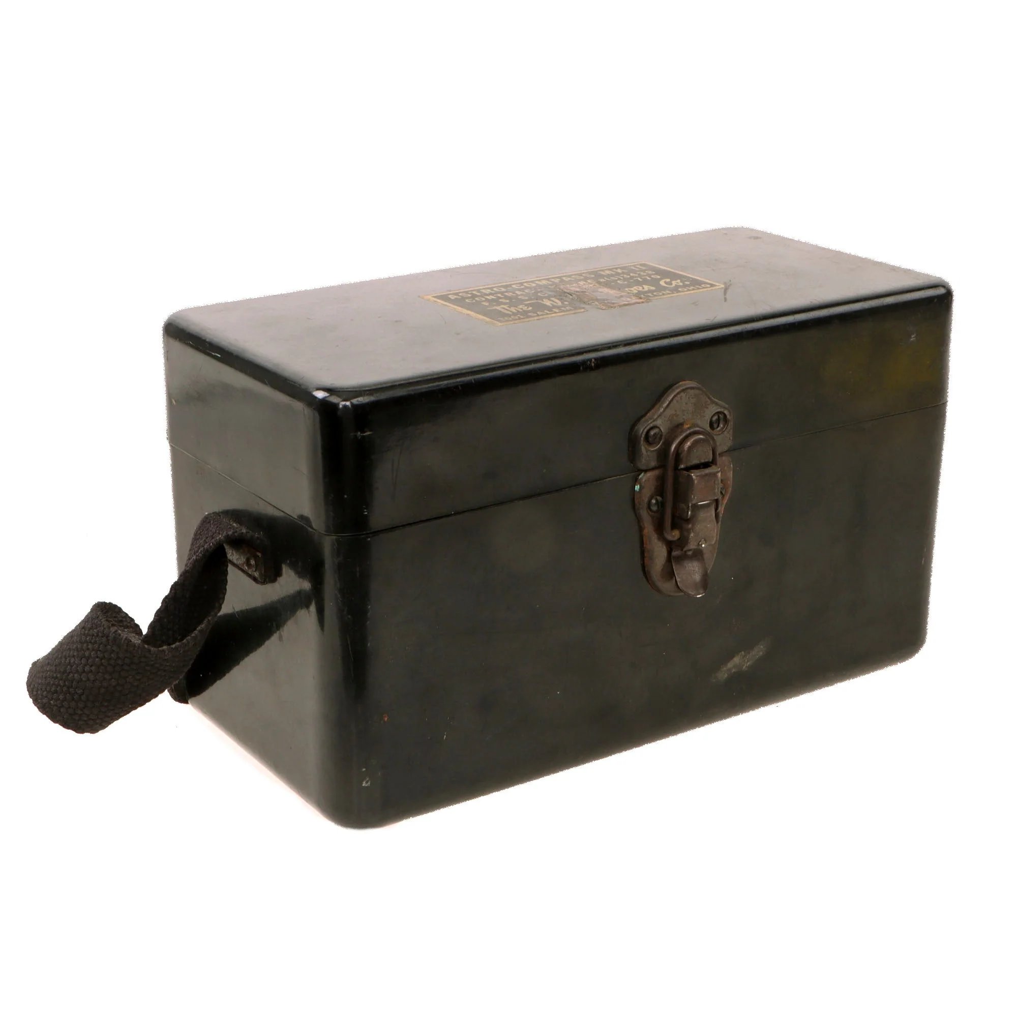 Original U.S. WWII AAF Astro-Compass Mk. II by The W.W. Boes Co. in Original Case — image 12