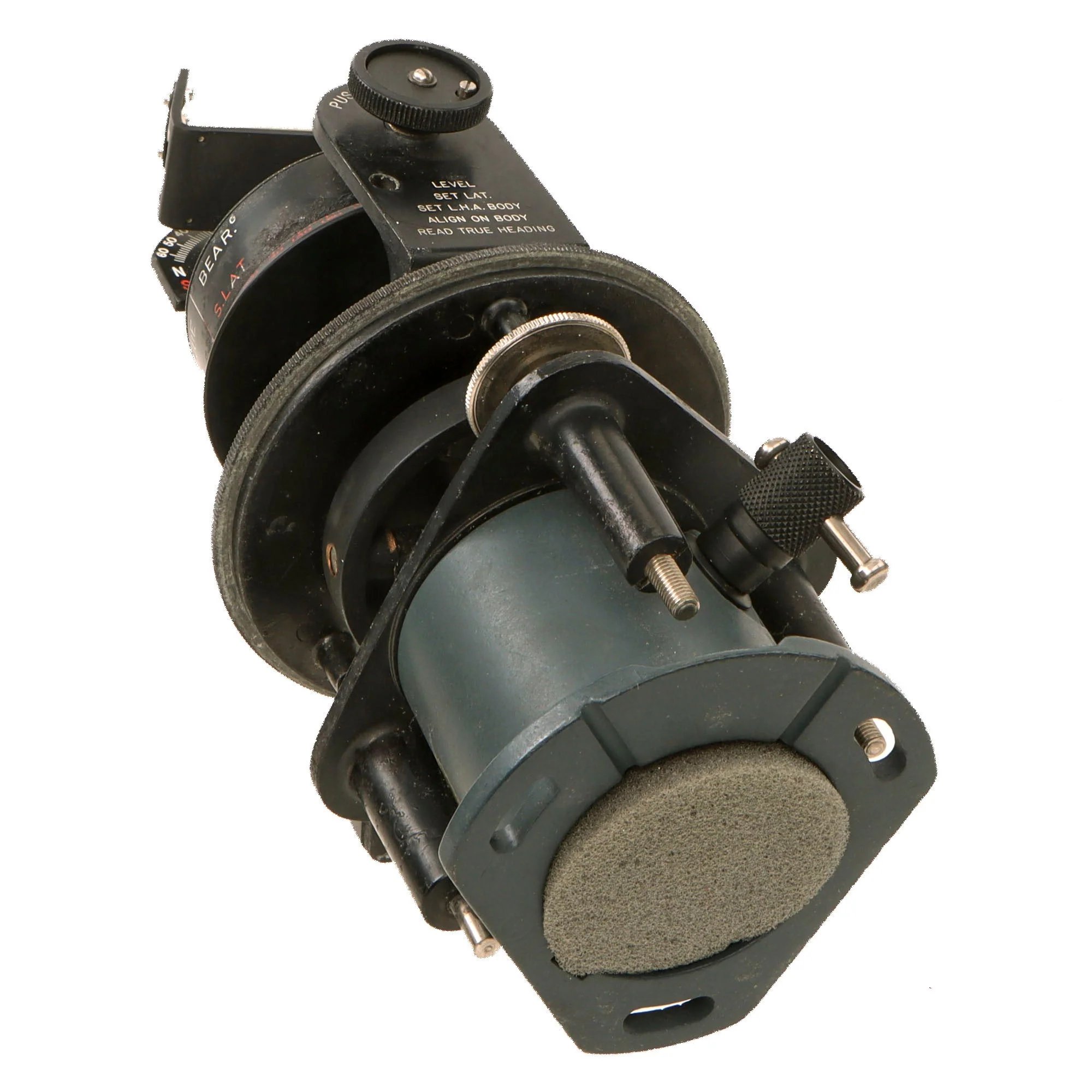 Original U.S. WWII AAF Astro-Compass Mk. II by The W.W. Boes Co. in Original Case — image 7