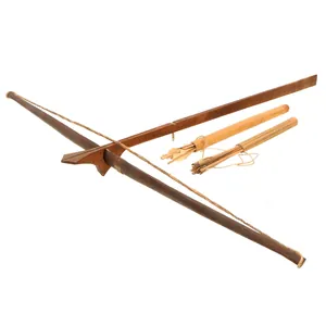 Original Vietnam War Montagnard Crossbow with Numerous Bolts and Two …