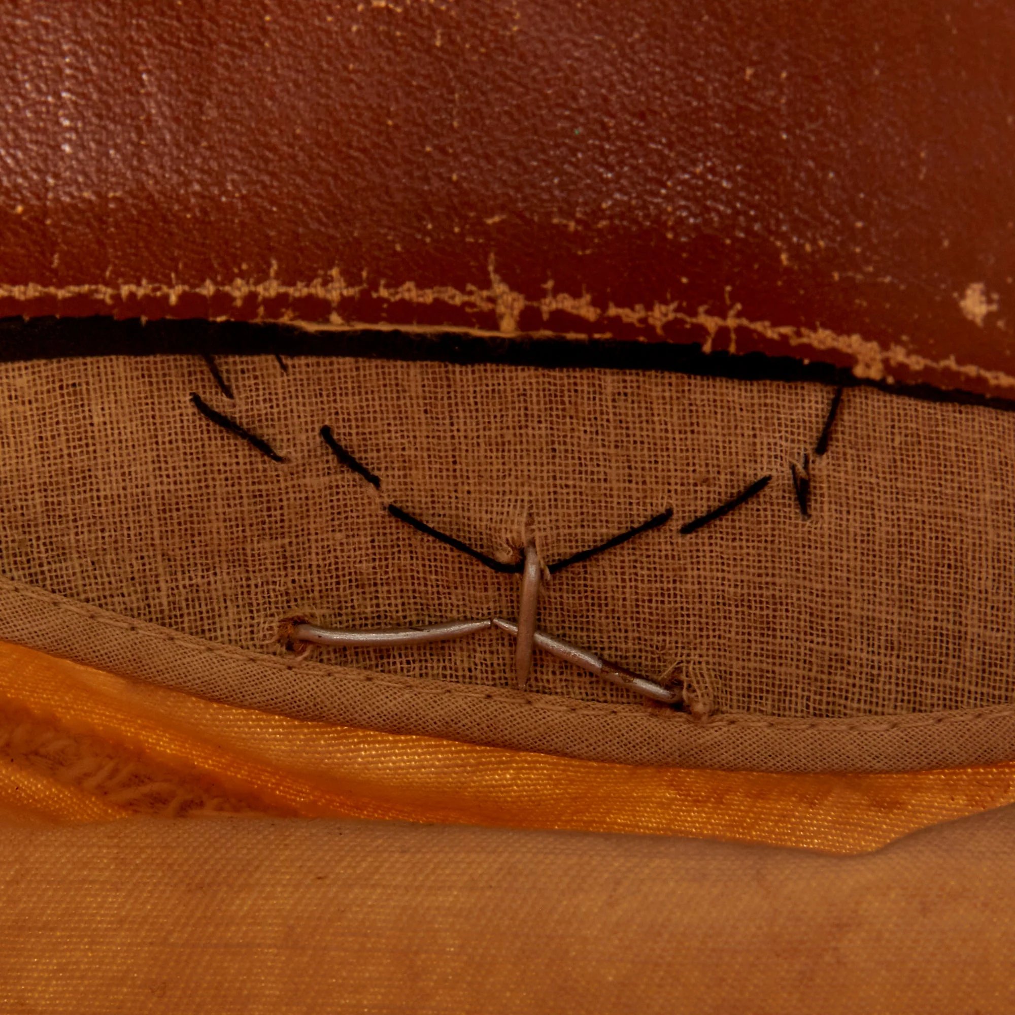 Original German WWII Kriegsmarine Navy White Summer Weight Senior NCO's Schirmmütze Visor Cap — image 6