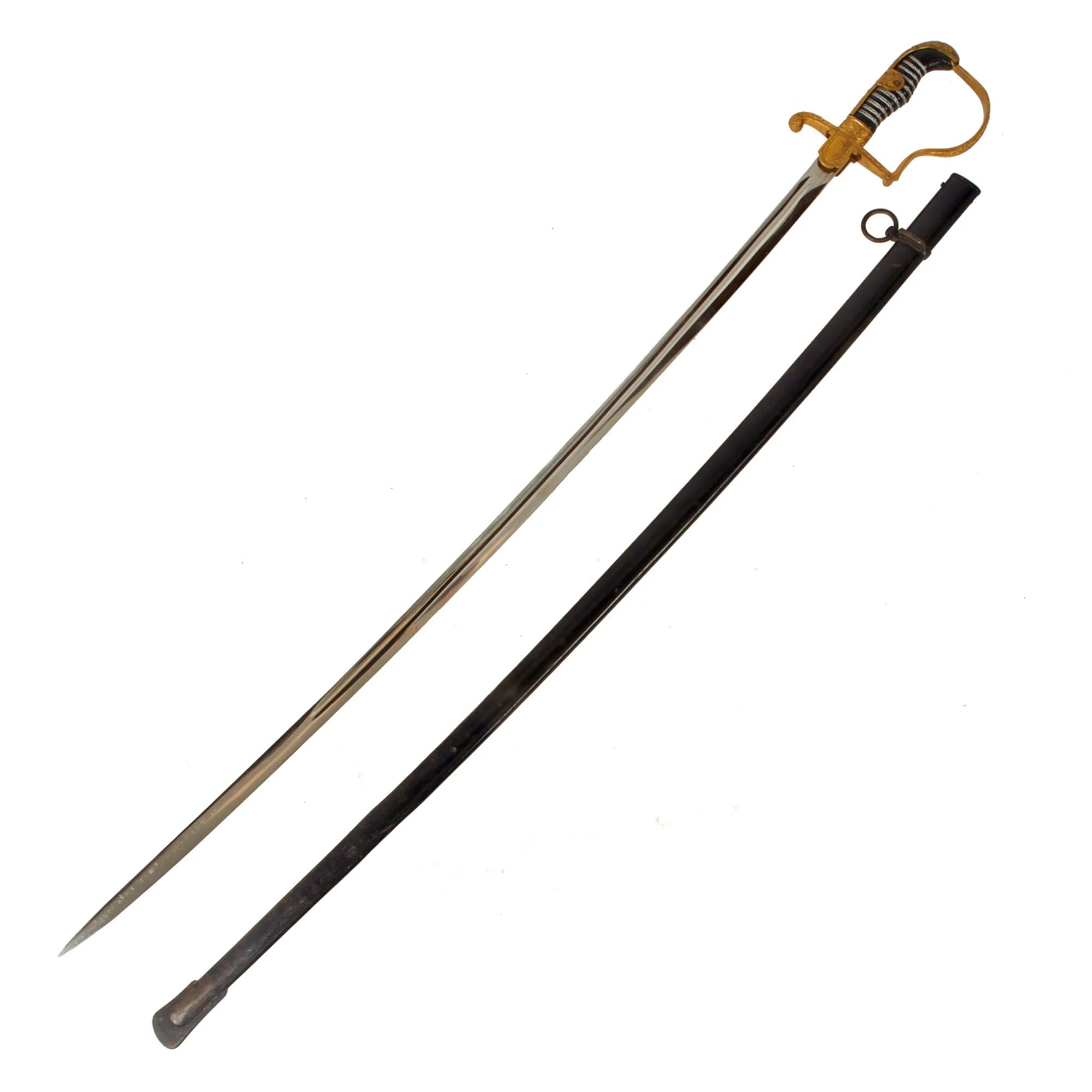 Original German WWII Field Marshal von Stein Pattern Dove Head Officers Sword by Carl Eickhorn with Scabbard — image 2