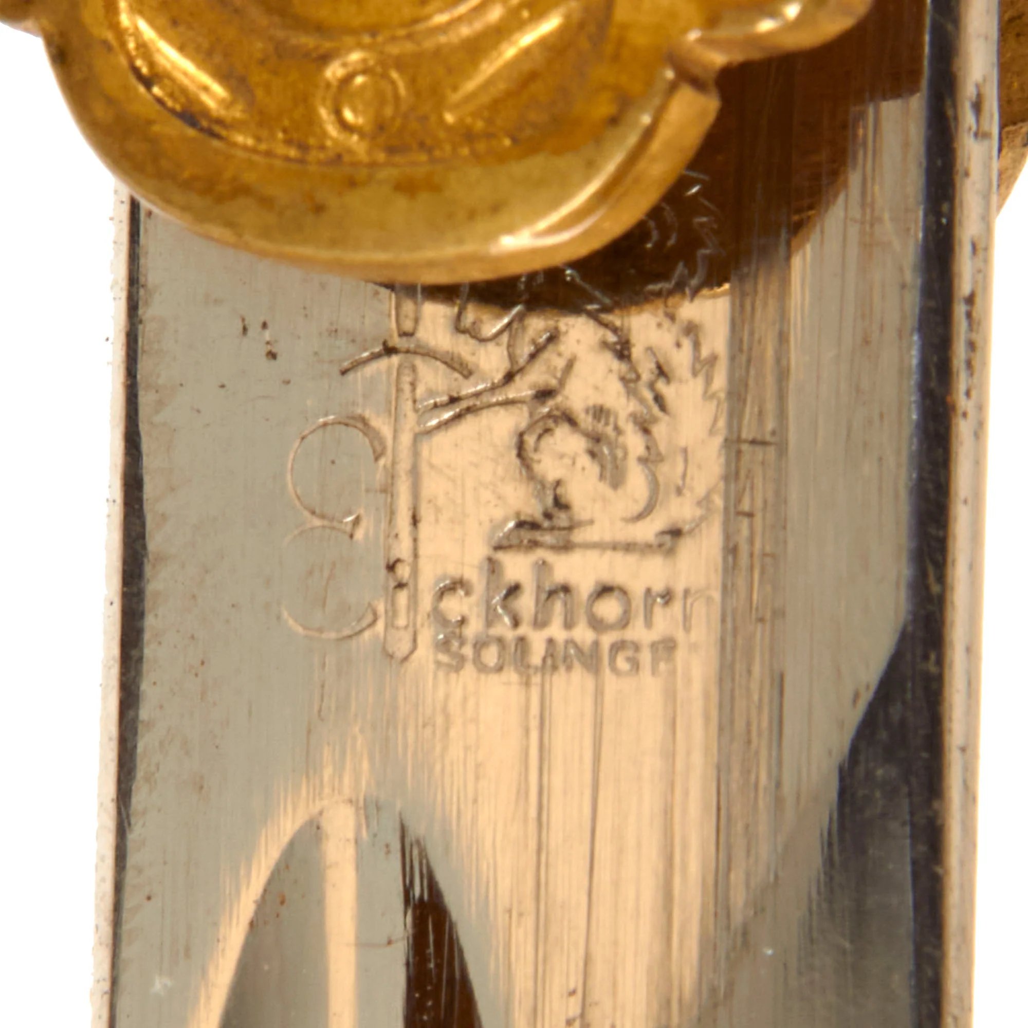 Original German WWII Field Marshal von Stein Pattern Dove Head Officers Sword by Carl Eickhorn with Scabbard — image 5