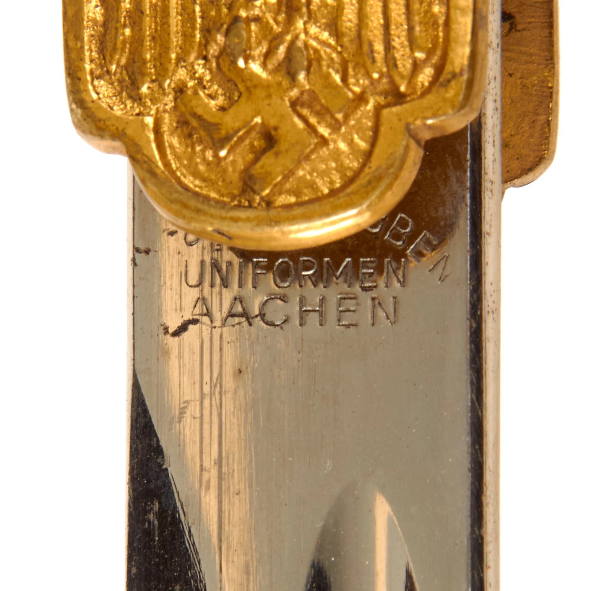 Original German WWII Field Marshal von Stein Pattern Dove Head Officers Sword by Carl Eickhorn with Scabbard — image 6