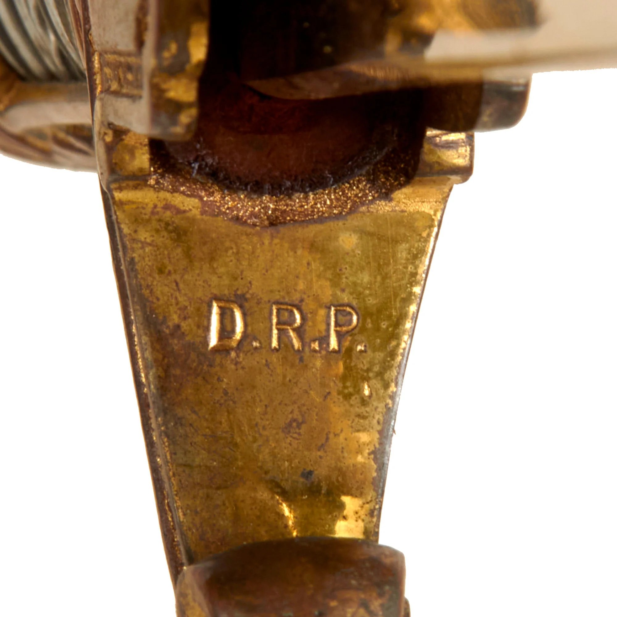 Original German WWII Scharnhorst Pattern Field Marshal Lion Head Army Officers Sword by Carl Eickhorn with Steel Scabbard — image 6