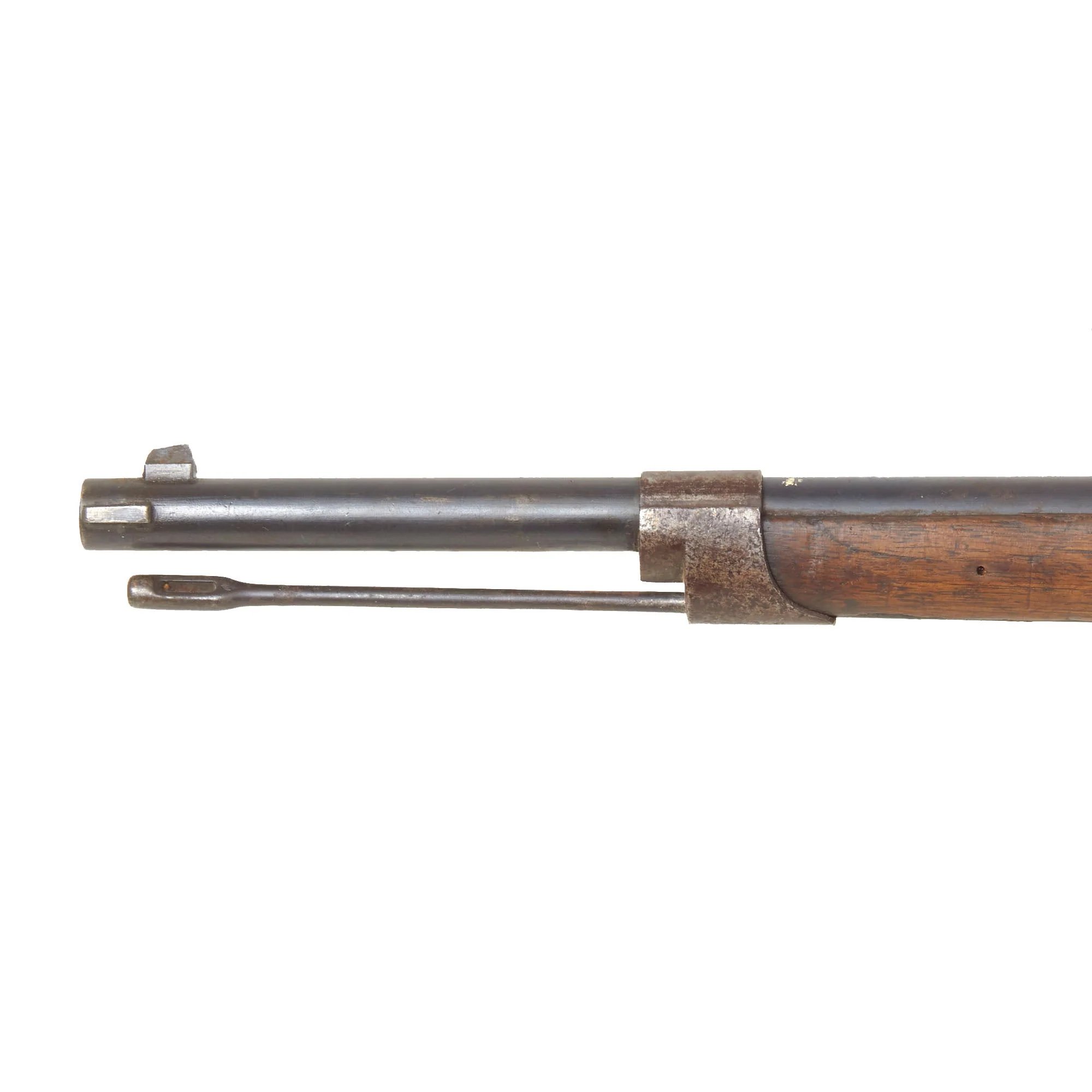 Original French Fusil Gras Modèle 1874 M80 Infantry Rifle by St. Etiénne Arsenal Serial G 28445 with Excellent Bore, Bayonet, and Scabbard - Dated 1875 — image 18