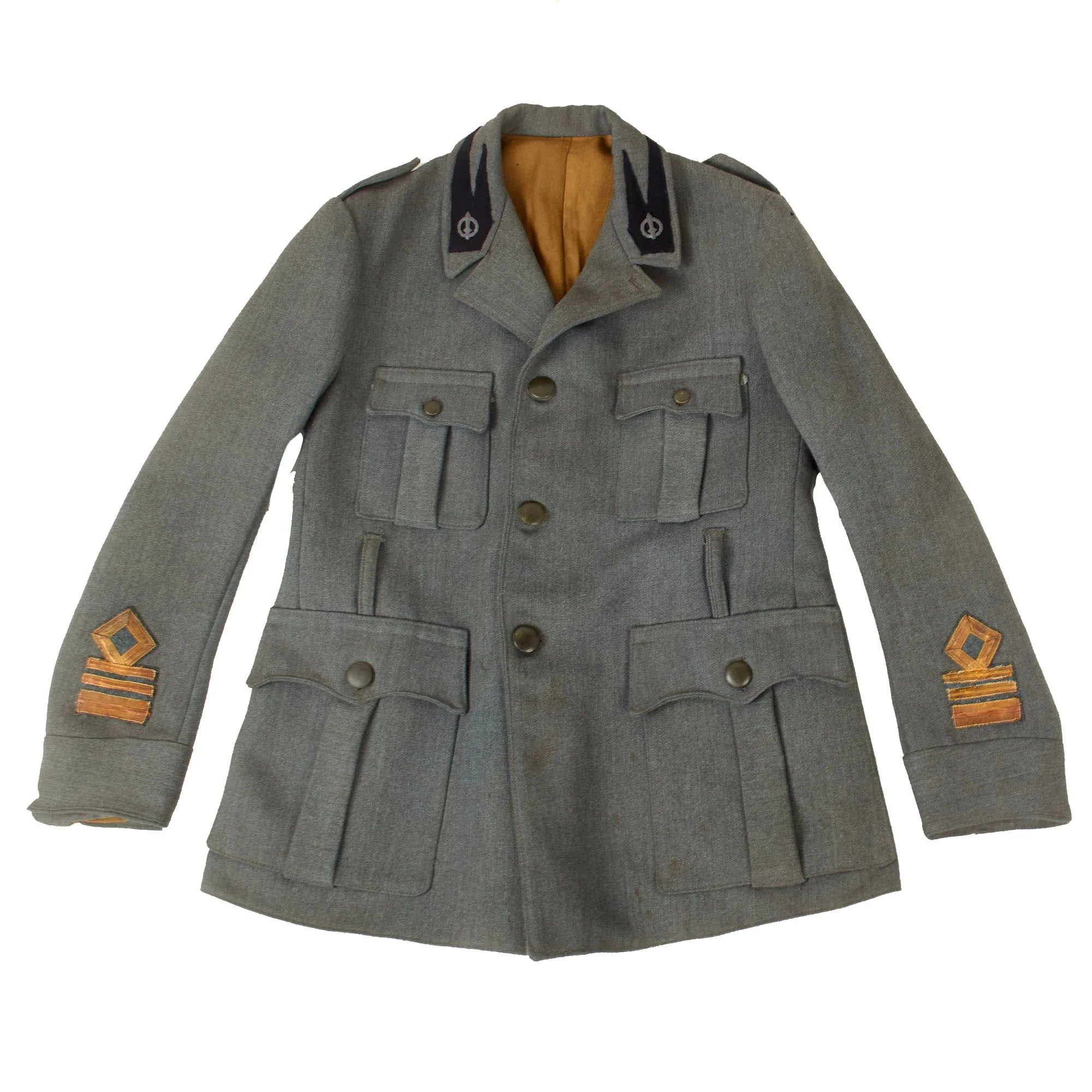 Original Italian WWII Repubblica Sociale Italiana RSI German Puppet State Tenente Colonnello Uniform Jacket & Trousers — image 11