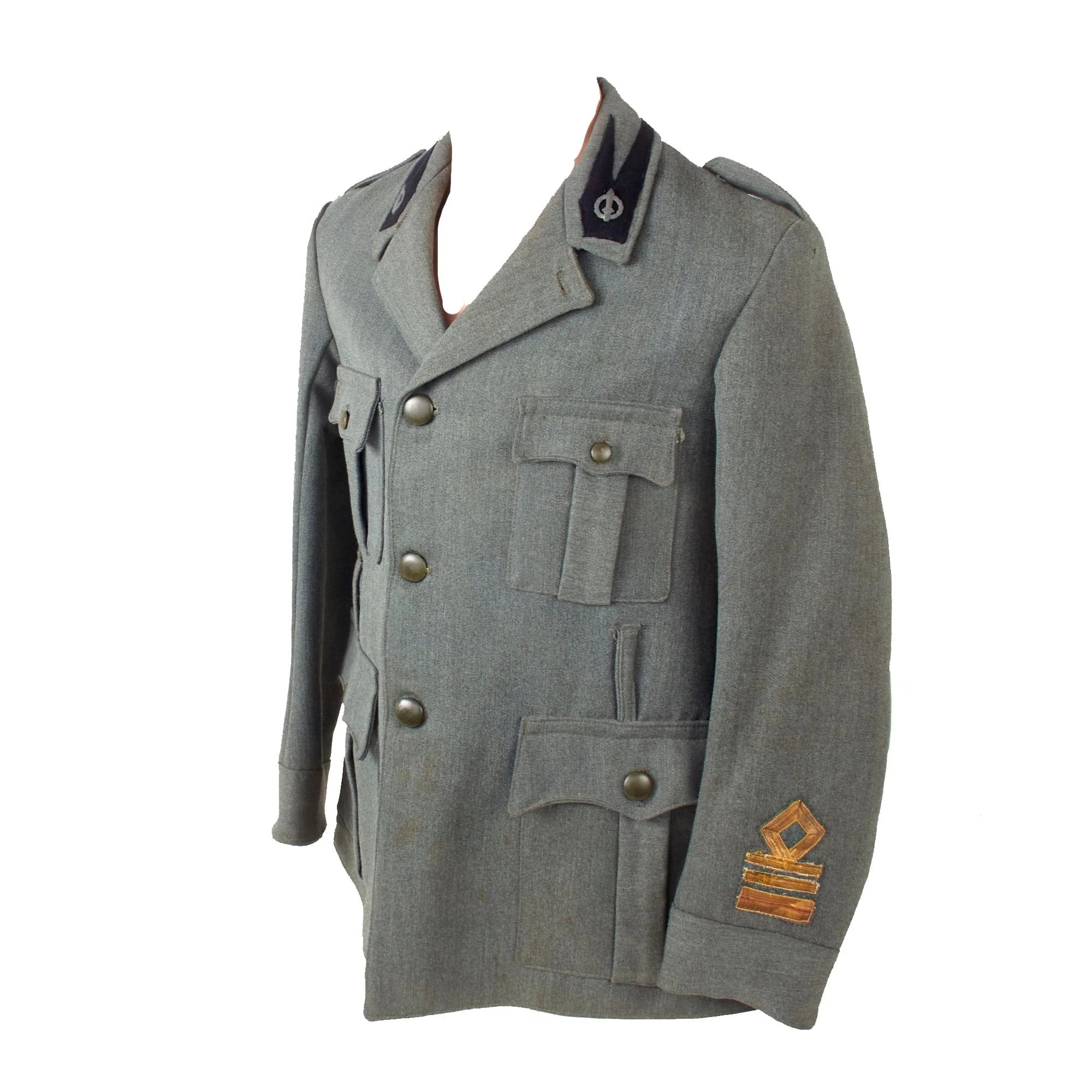 Original Italian WWII Repubblica Sociale Italiana RSI German Puppet State Tenente Colonnello Uniform Jacket & Trousers — image 4