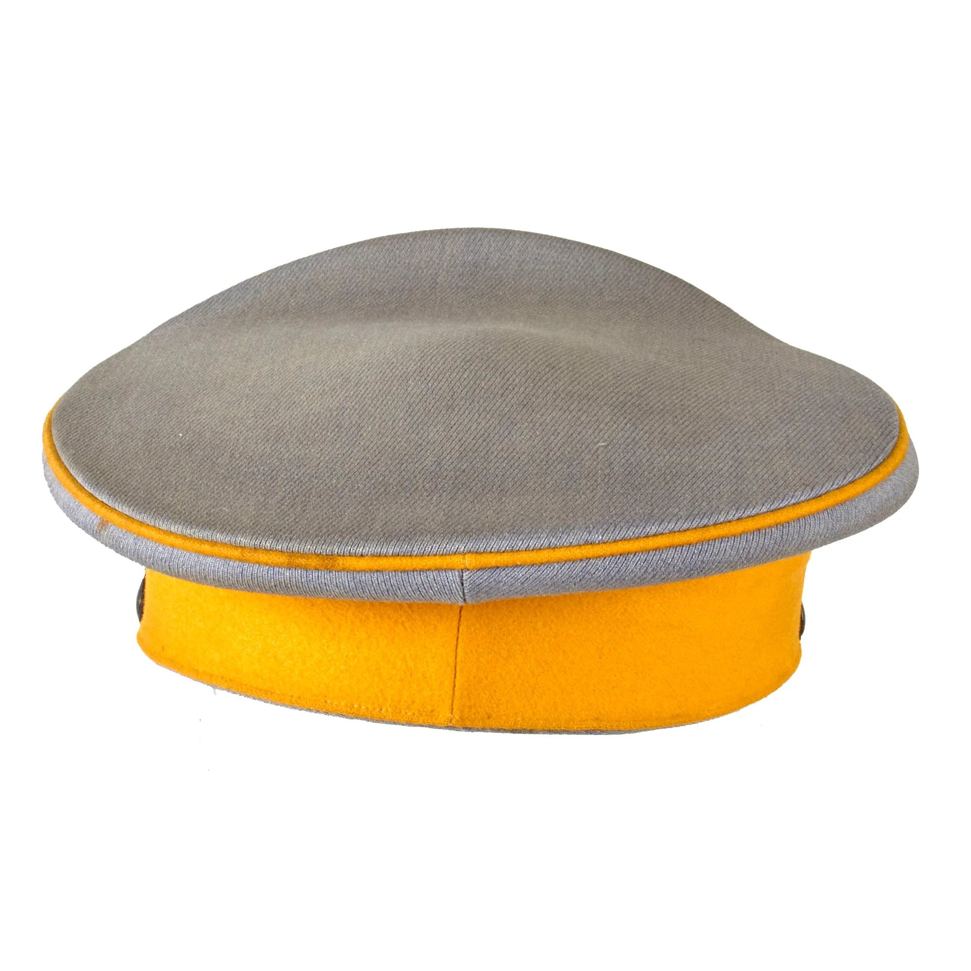 Original Imperial German WWI Dragoner-Regt. von Bredow (1. Schlesisches) Nr.4 (Lüben) V Armee Korps Visor Cap with Chinstrap - Rare - Size 59 — image 9