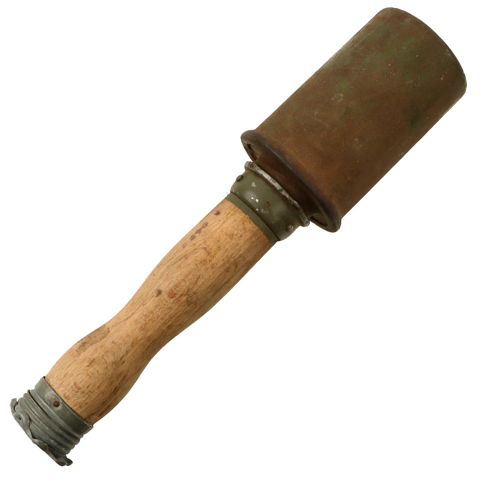 Original Bulgarian WWII Inert Offensive Stick Grenade - Inert — image 2