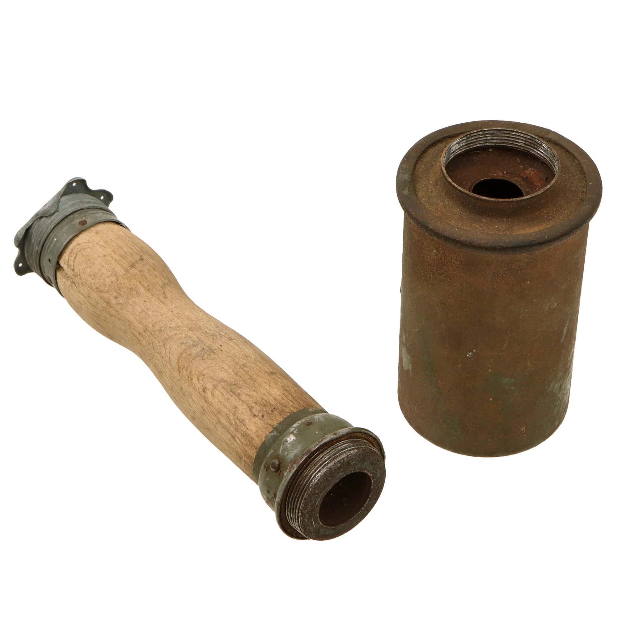 Original Bulgarian WWII Inert Offensive Stick Grenade - Inert — image 3