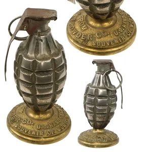 Original U.S. WWI Inert Early Mk. II Grenade with Cutback …