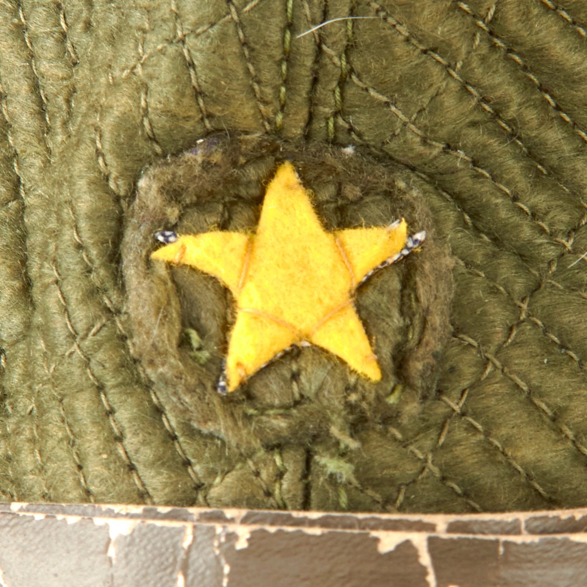 Original Japanese WWII Imperial Japanese Army Enlisted Men's Quilted Forage Cap - Likely Army, Possibly Civilian Employee — image 2