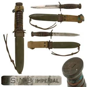 Original U.S. WWII Named Blade Marked Second Pattern M3 Fighting …