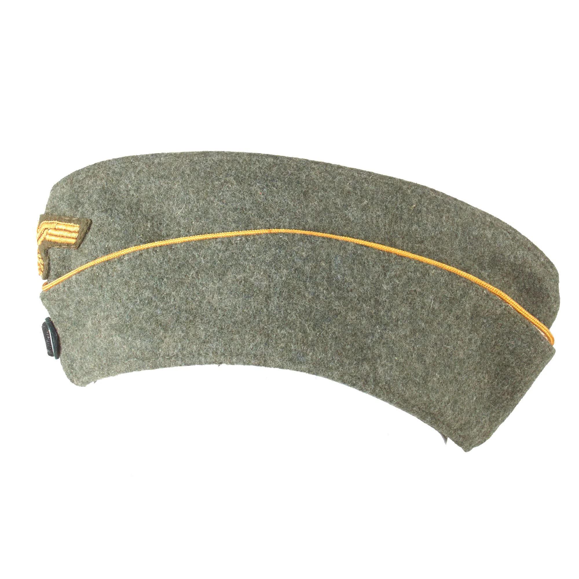 Original German WWII Kriegsmarine Coastal Artillery Officer M38 Overseas Wool Cap in size 59cm - Küstenartillerie — image 8