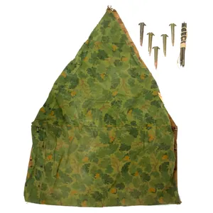 Original U.S. Korean War 1953 Dated Mitchell Pattern Camouflage Shelter …