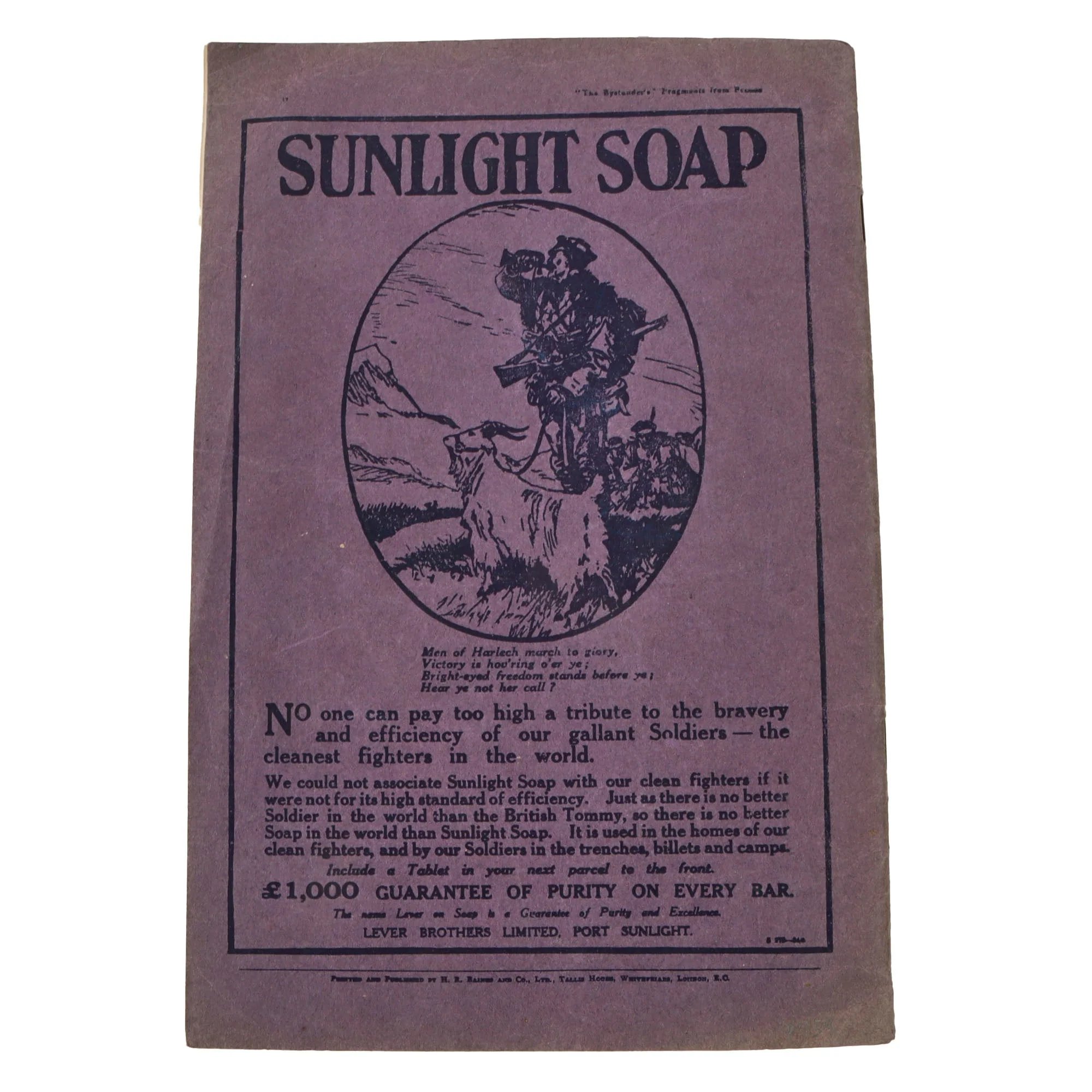 Original British WWI Bruce Bairnsfather Cartoon Books with War Relief Plates - Rare — image 10