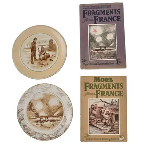 Original British WWI Bruce Bairnsfather Cartoon Books with War Relief …