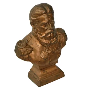 Original Imperial German Pre-WWI Frederick III German Emperor Bust - …