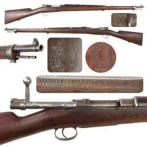 Original German Model 1895 Chilean Contract Mauser Rifle by Ludwig …