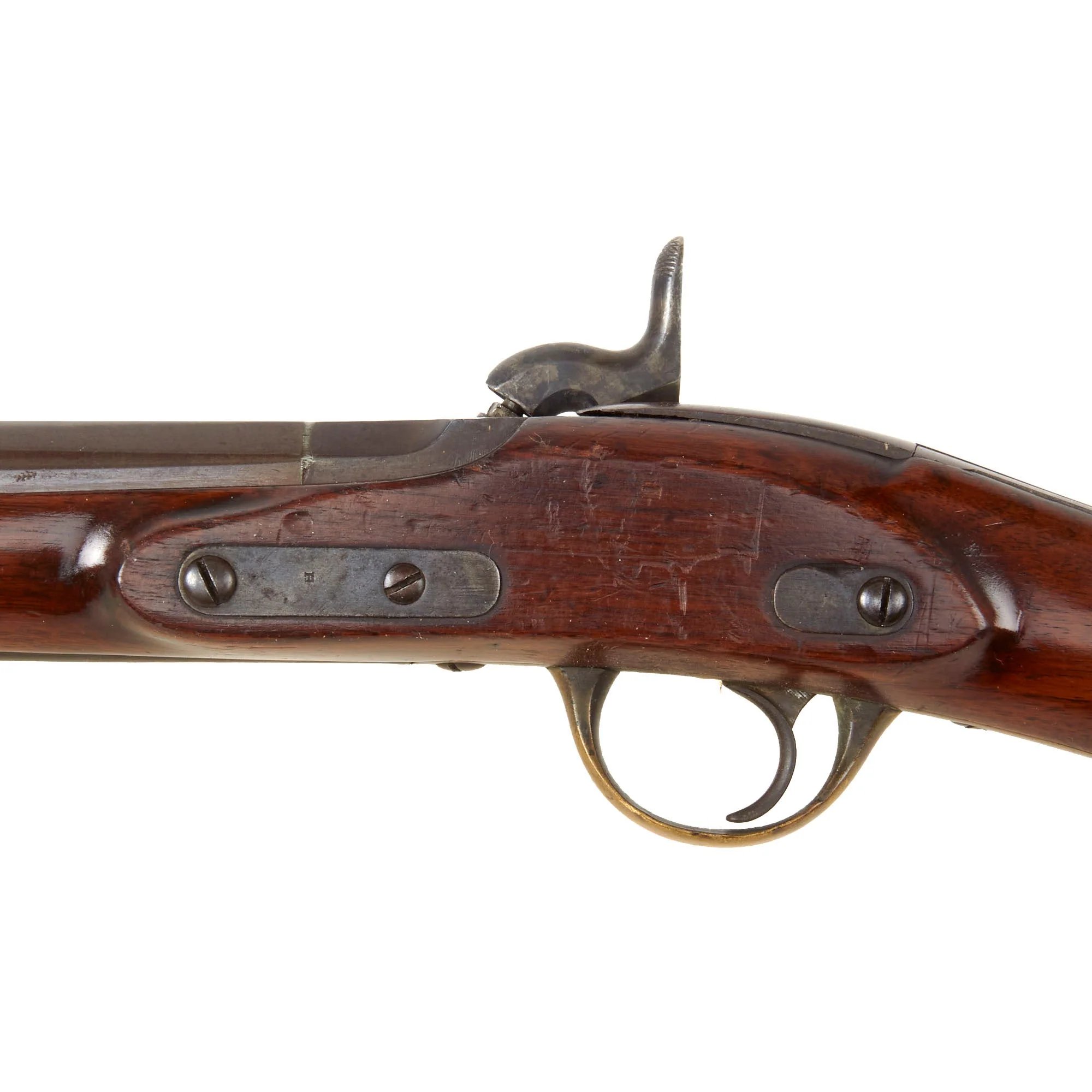 Original U.S. Civil War J.H. Merrill M1858 Breech Loading Cavalry Carbine Converted to Muzzle Loading Short Rifle - Serial 5290 — image 12