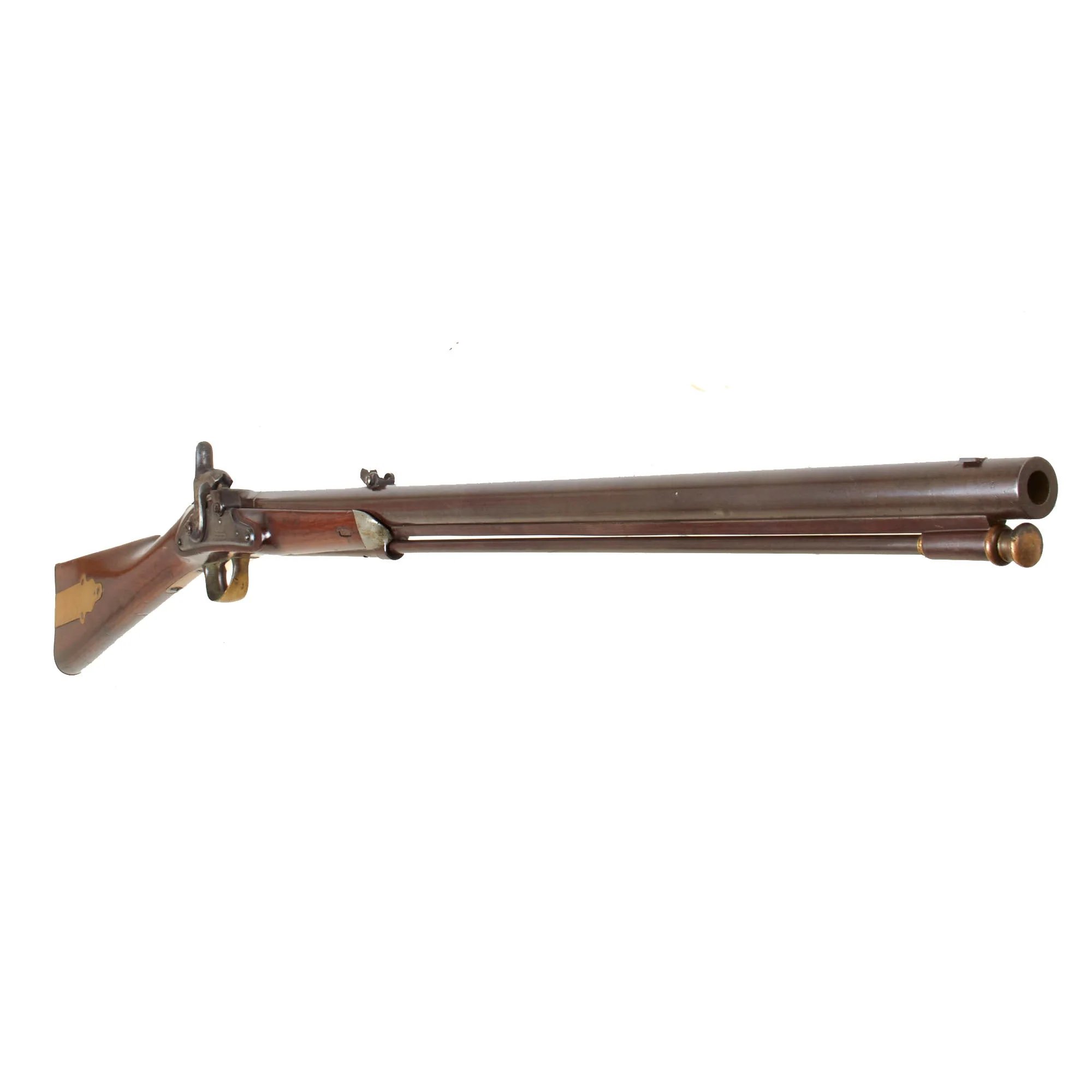 Original U.S. Civil War J.H. Merrill M1858 Breech Loading Cavalry Carbine Converted to Muzzle Loading Short Rifle - Serial 5290 — image 4