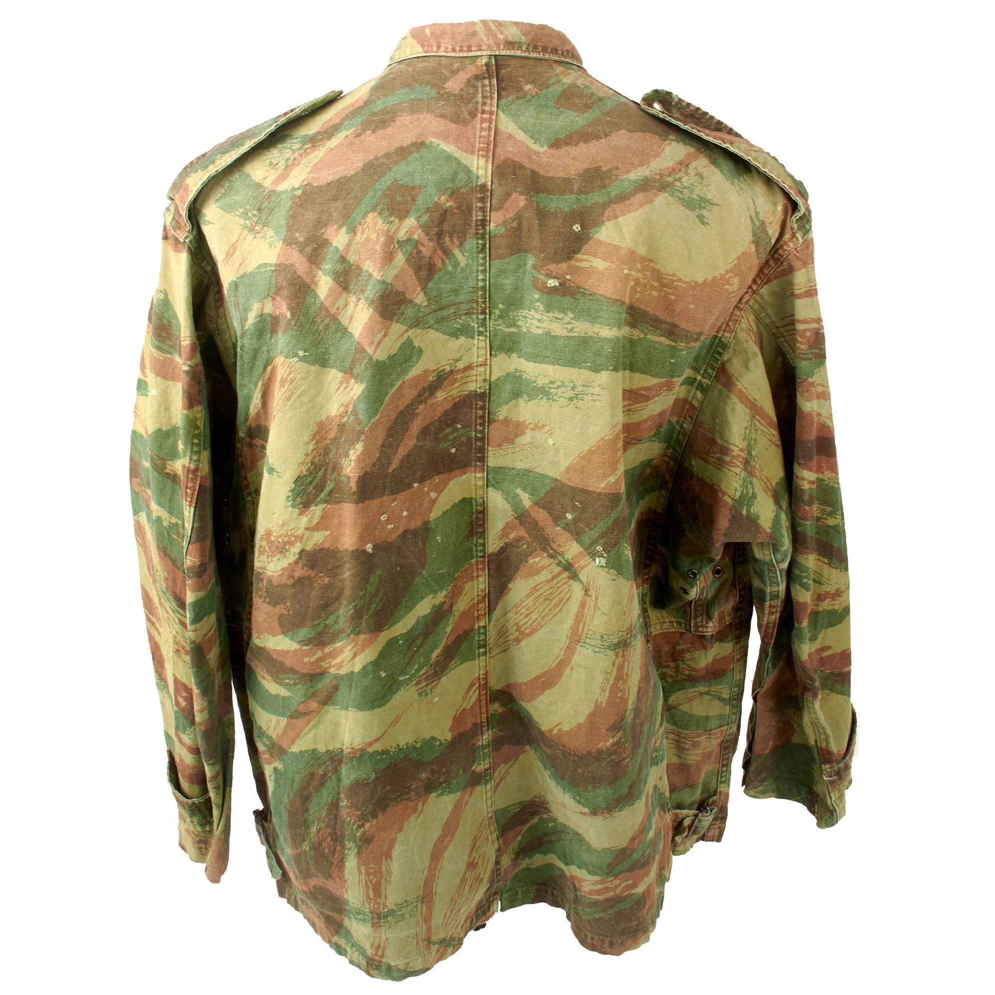 Original French First Indochina War Era TAP 47/52 Camouflage Parachute Smock - Dated 1952 — image 5