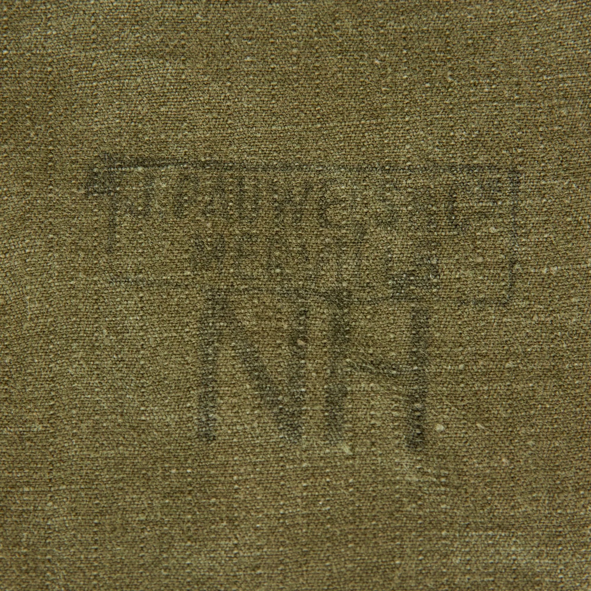 Original French First Indochina War Era TAP 47/56 Olive Drab Parachute Smock with Cap & 11th French Airborne Division Patch — image 12