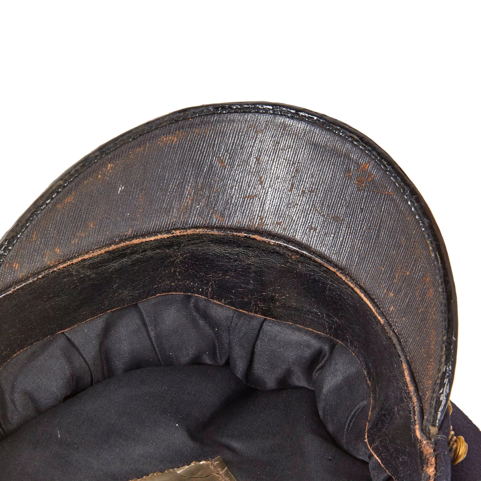 Original Vichy French WWII Colonial Navy Officer's Visor Cap by G. Talon of Paris — image 11