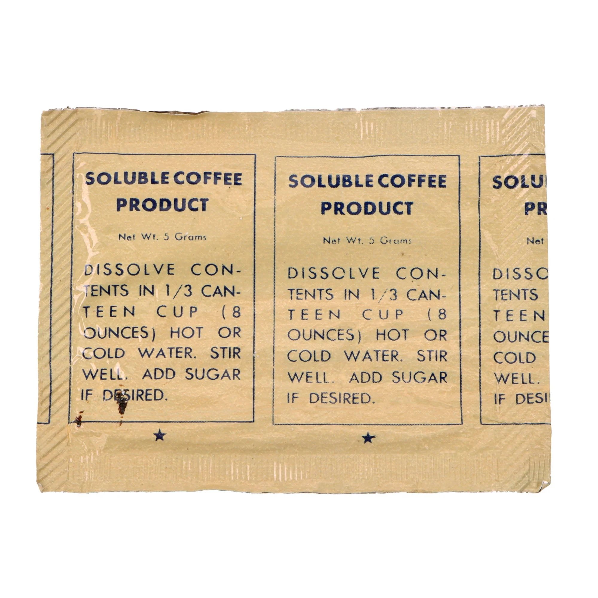 Original U.S. WWII Ration Lot Including Sealed Pemmican & Campbell's Celery Soup - Malted Milk Tablets, Gum, and Pure Mustard Flour — image 7