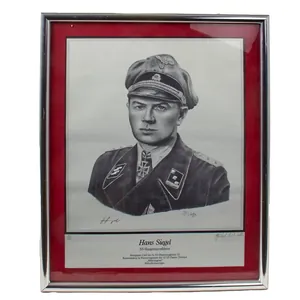Original Signed Limited Edition Print: Framed Hans Siegel by Michael …