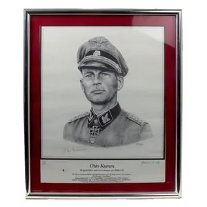 Original Signed Limited Edition Print: Framed Otto Kumm by Michael …