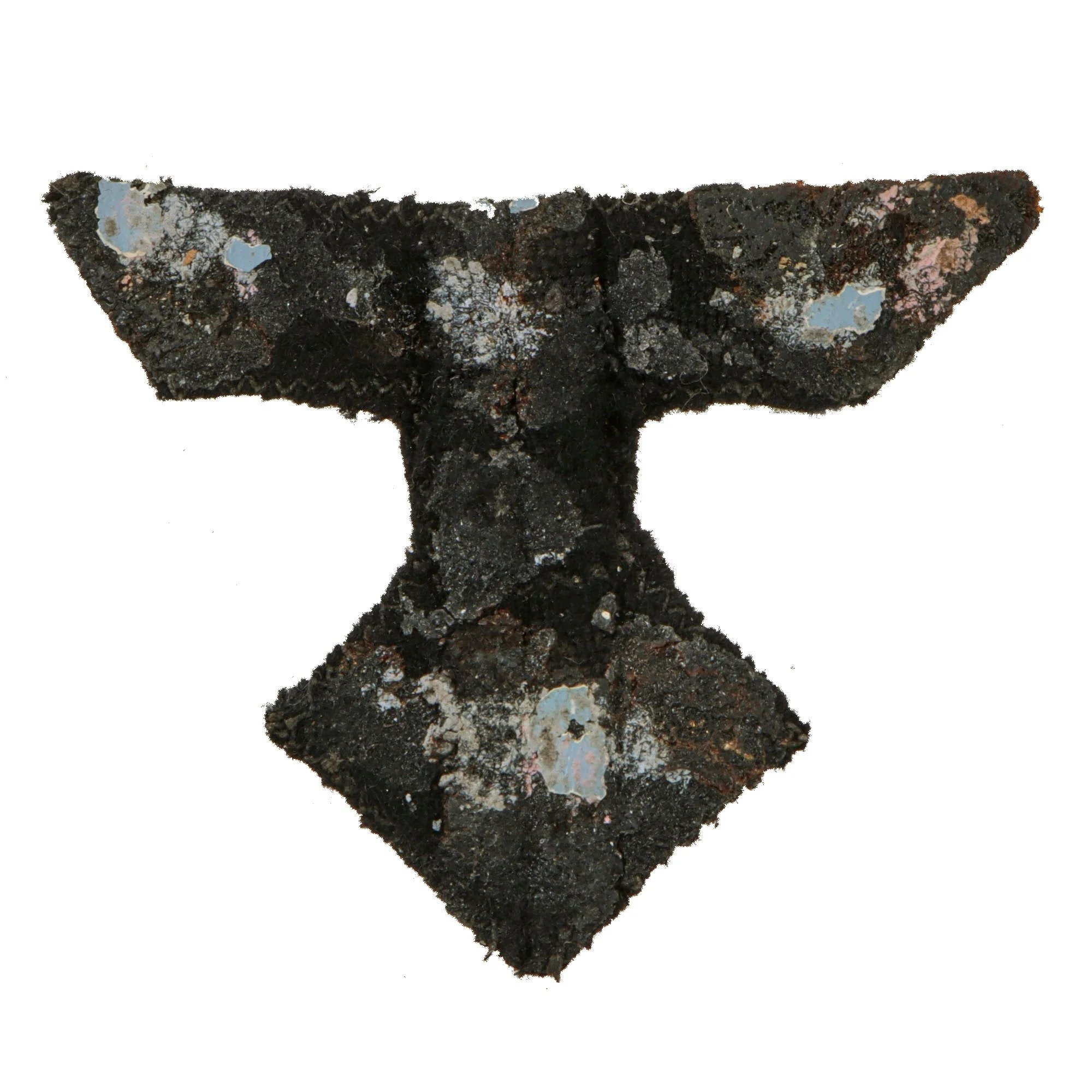 Original German WWII Cutoff Panzer BeVo Cap Eagle and Cockade Insignia — image 2