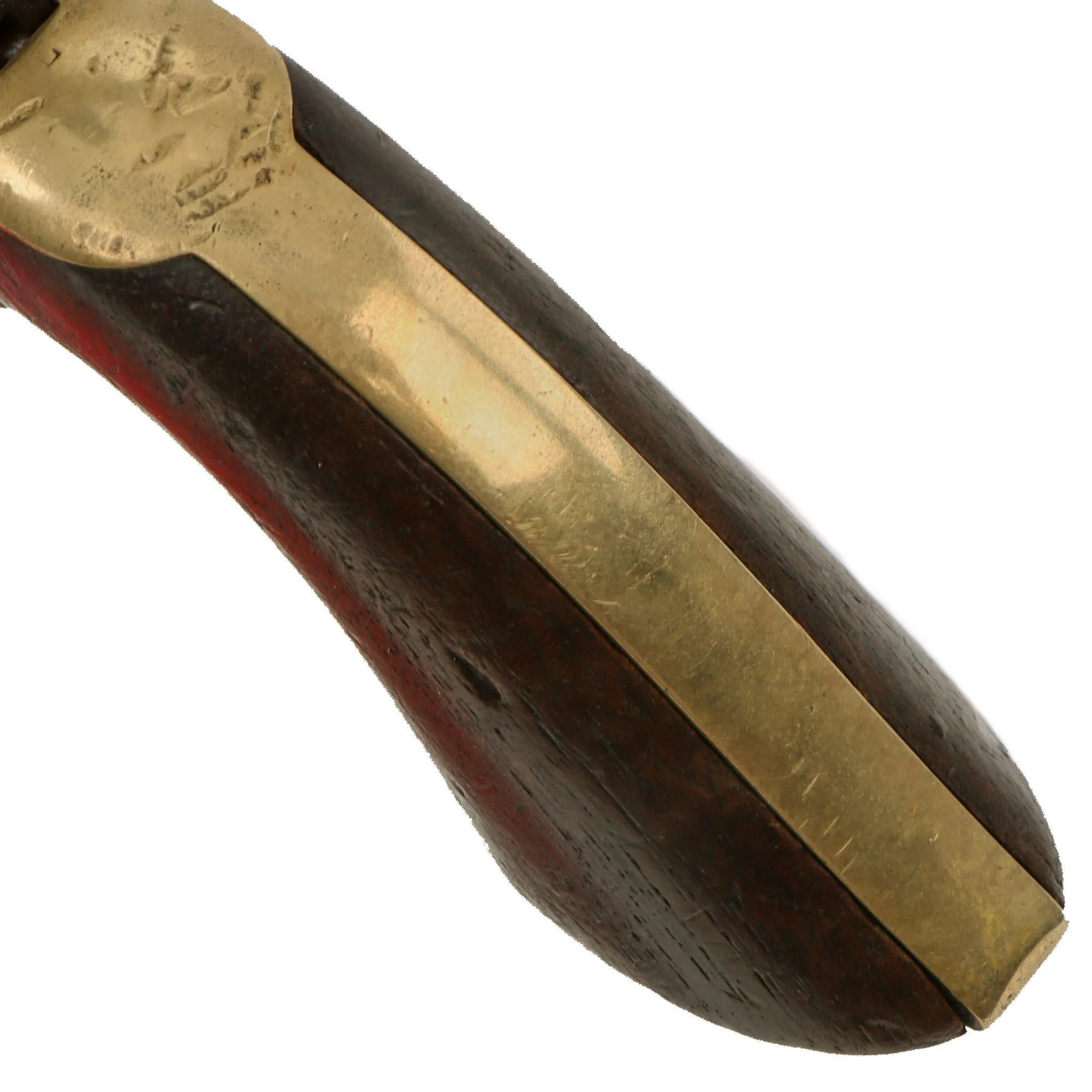 Original U.S. Civil War Colt Model 1861 Navy .36cal Percussion Revolver Made in 1862 with Custom Wood Case and Accessories - Serial 7877 — image 28