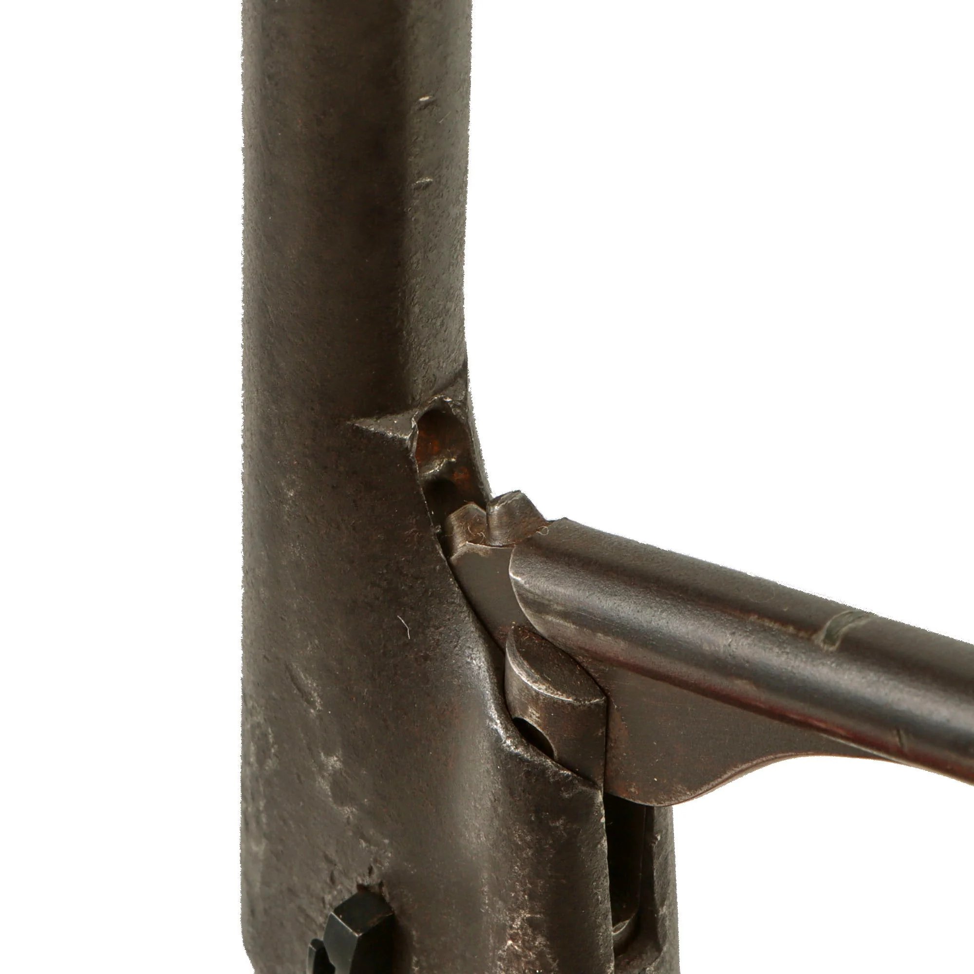 Original U.S. Civil War Colt Model 1861 Navy .36cal Percussion Revolver Made in 1862 with Custom Wood Case and Accessories - Serial 7877 — image 29