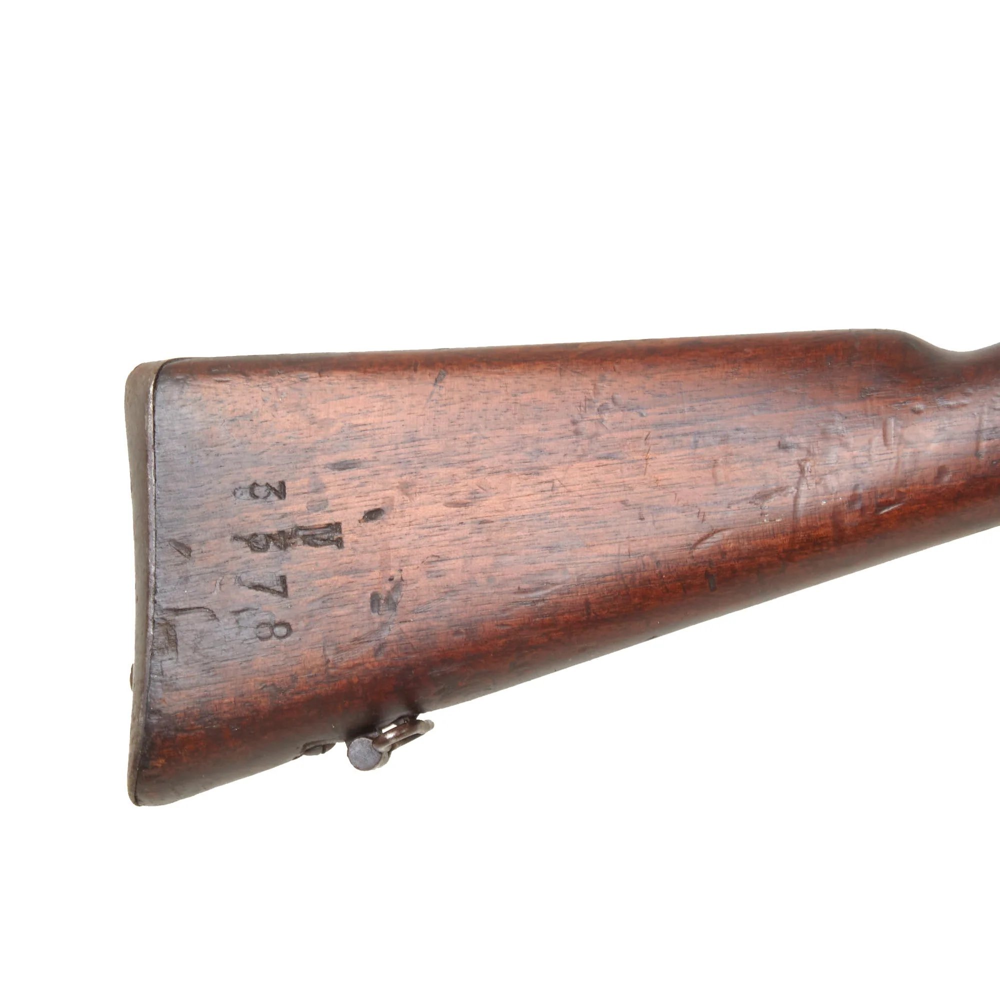 Original Italian Vetterli M1870/87/15 Infantry Rifle Serial V.3378 by Torre Annunziata Converted to 6.5mm - Dated 1873 — image 10