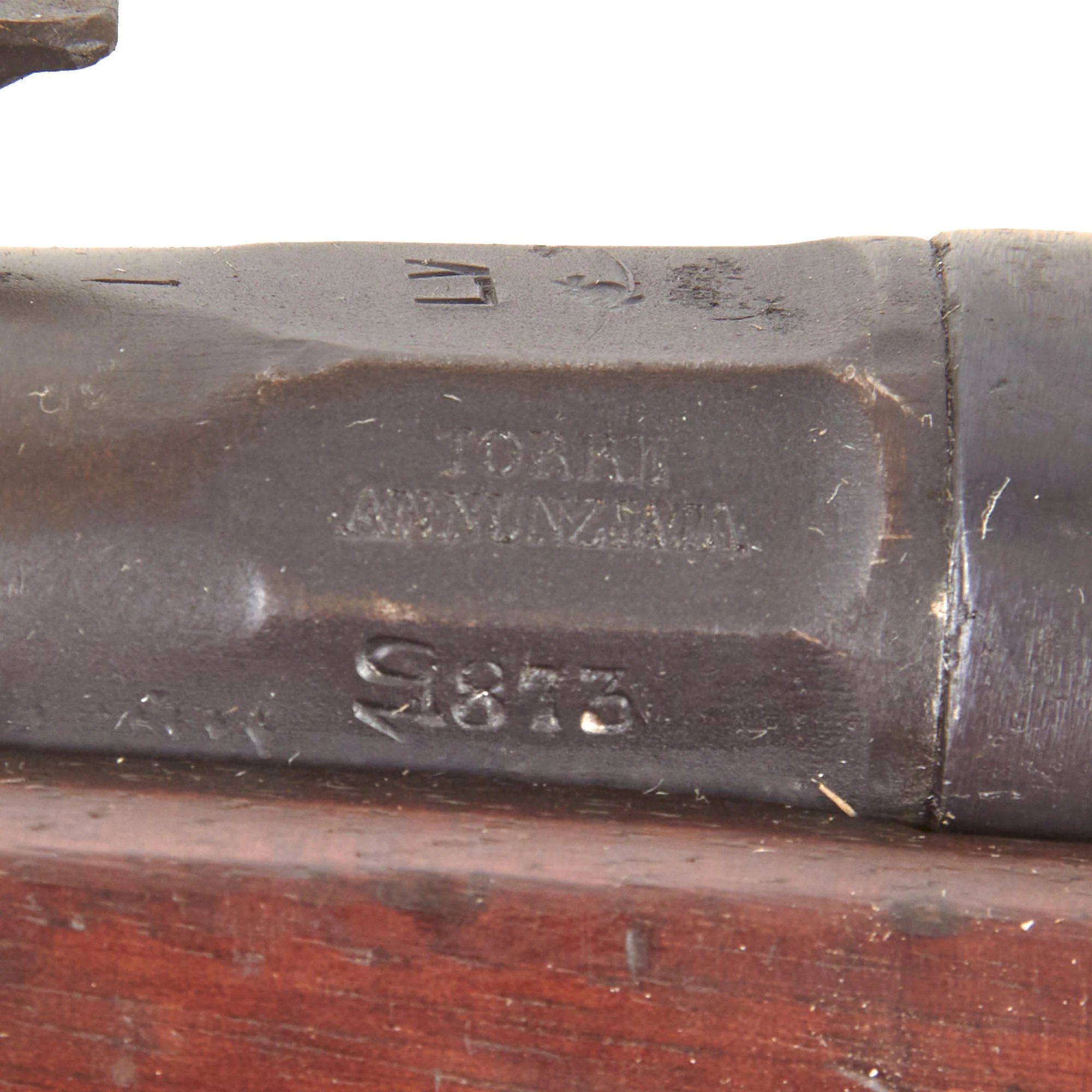 Original Italian Vetterli M1870/87/15 Infantry Rifle Serial V.3378 by Torre Annunziata Converted to 6.5mm - Dated 1873 — image 7