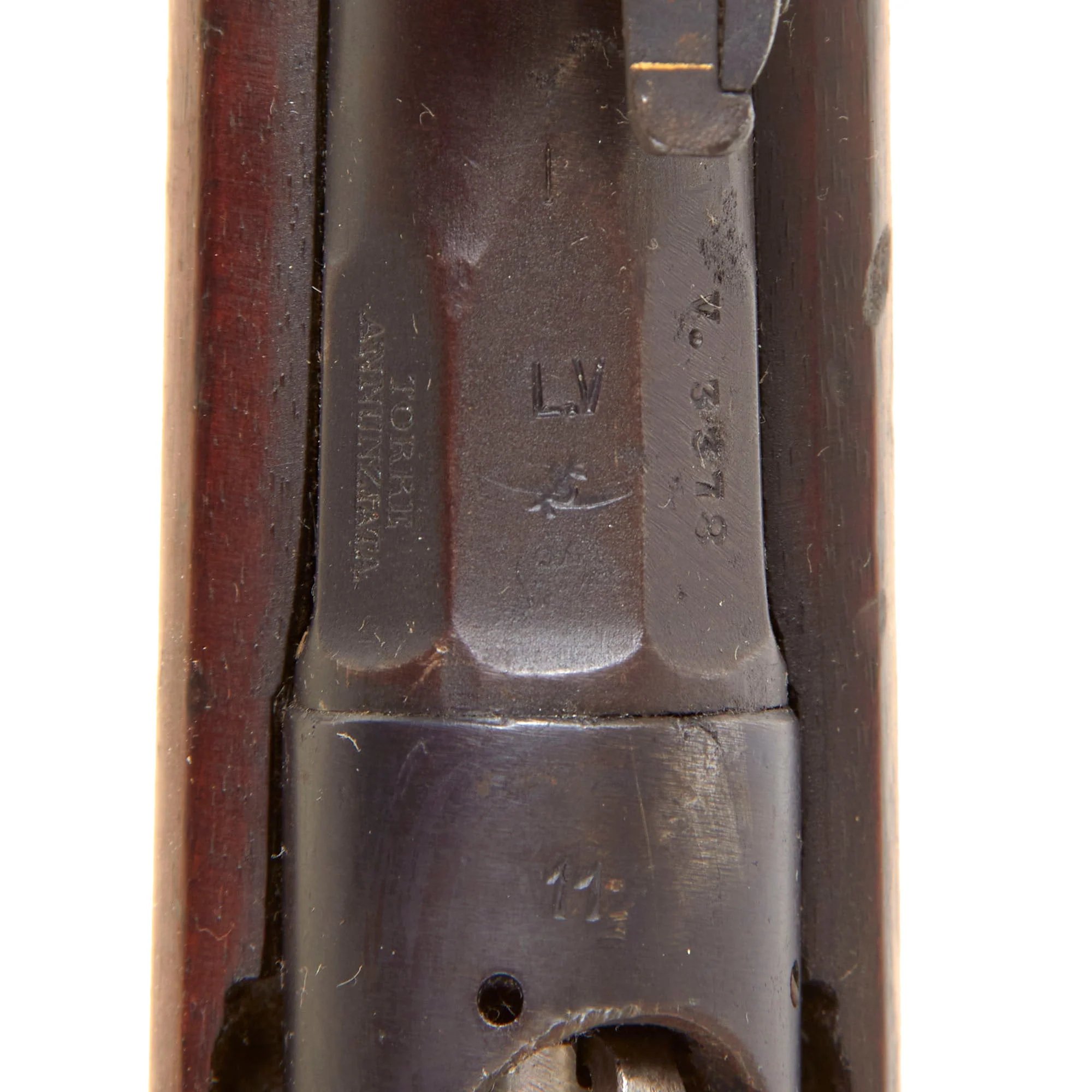 Original Italian Vetterli M1870/87/15 Infantry Rifle Serial V.3378 by Torre Annunziata Converted to 6.5mm - Dated 1873 — image 8