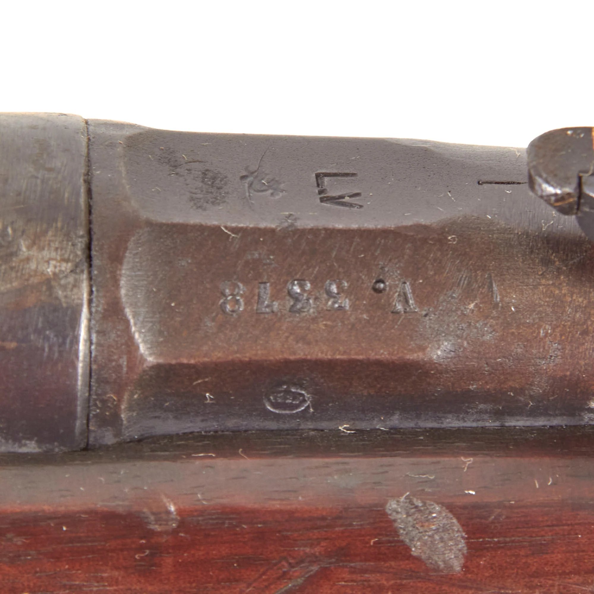 Original Italian Vetterli M1870/87/15 Infantry Rifle Serial V.3378 by Torre Annunziata Converted to 6.5mm - Dated 1873 — image 9
