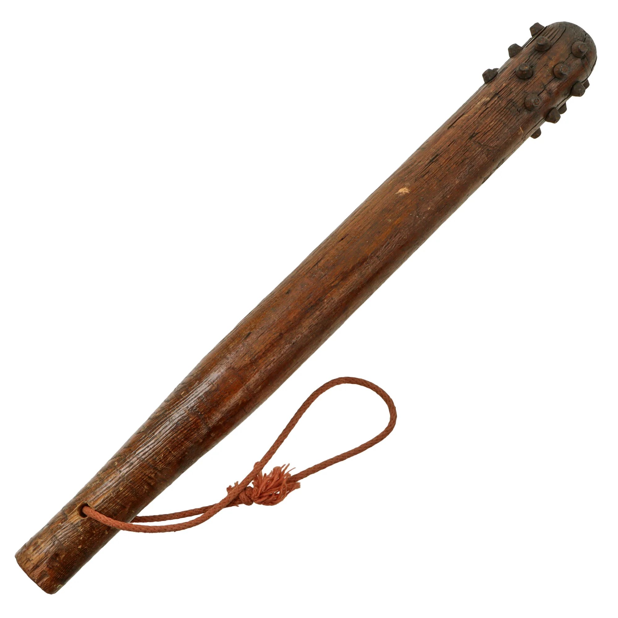 Original British WWI Lead Core Trench Raiding Club With Hobnail Studded End - Broad Arrow Marked — image 2