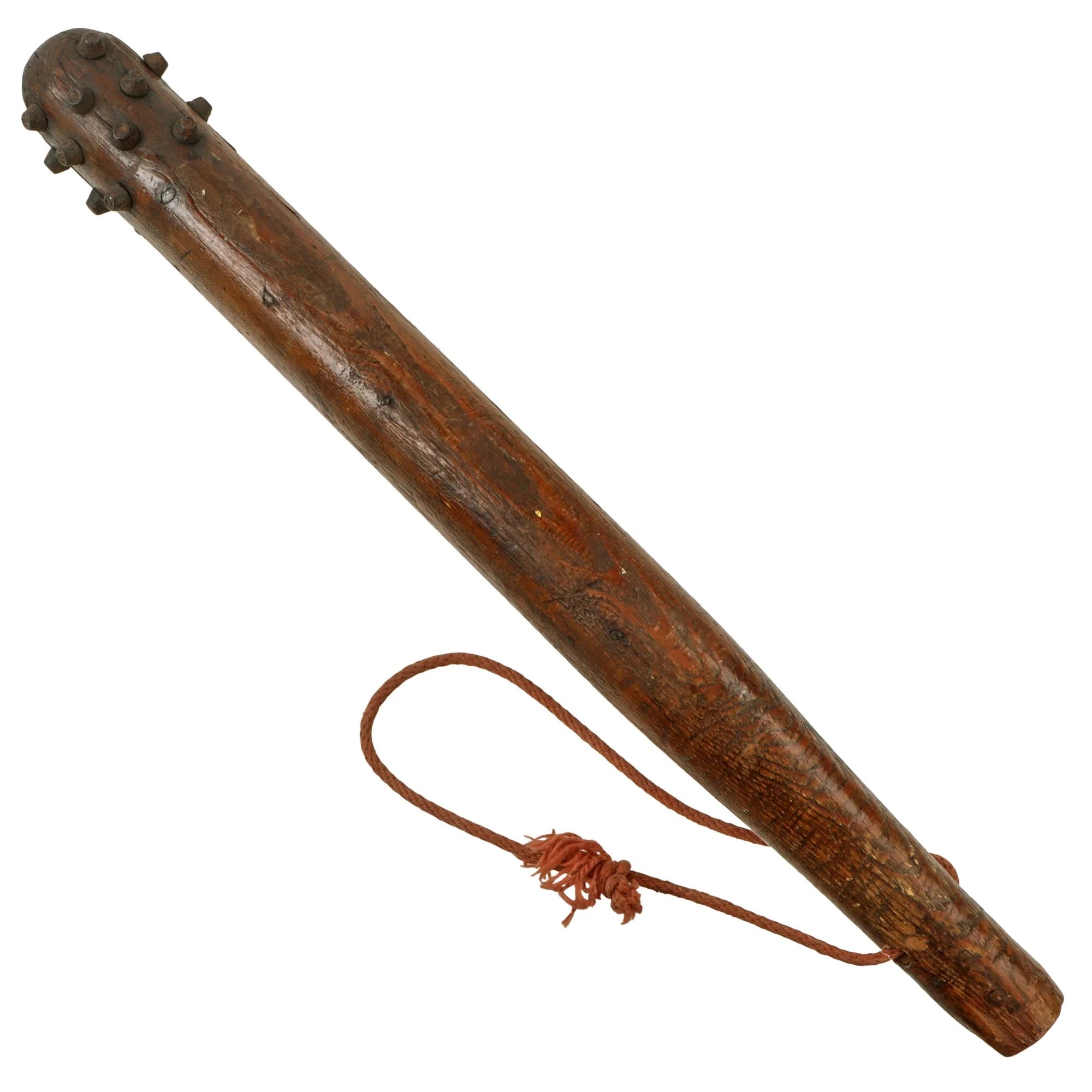 Original British WWI Lead Core Trench Raiding Club With Hobnail Studded End - Broad Arrow Marked — image 3