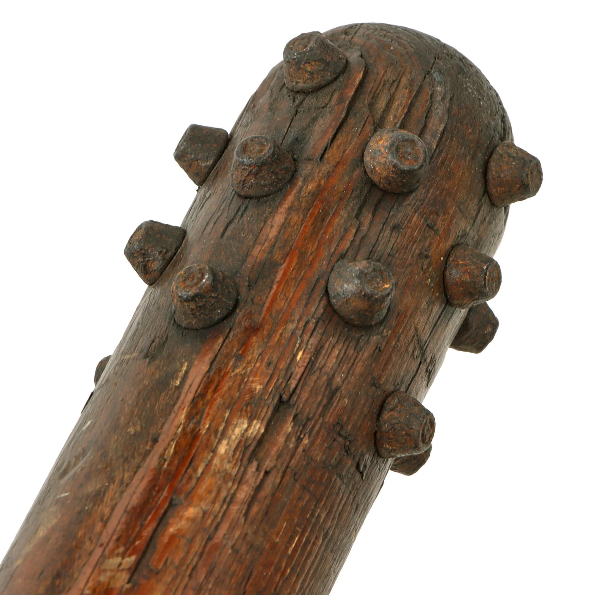 Original British WWI Lead Core Trench Raiding Club With Hobnail Studded End - Broad Arrow Marked — image 5